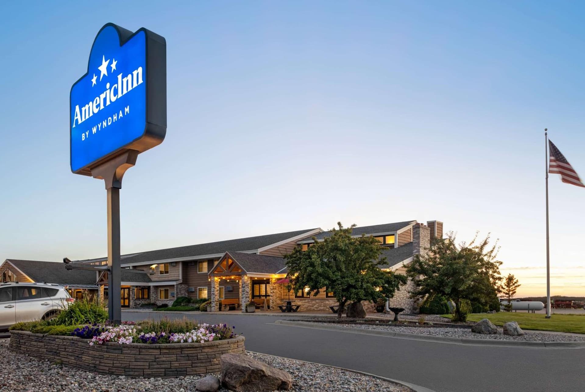 AmericInn by Wyndham Roseau property views in Roseau, MN — gallery photo 3