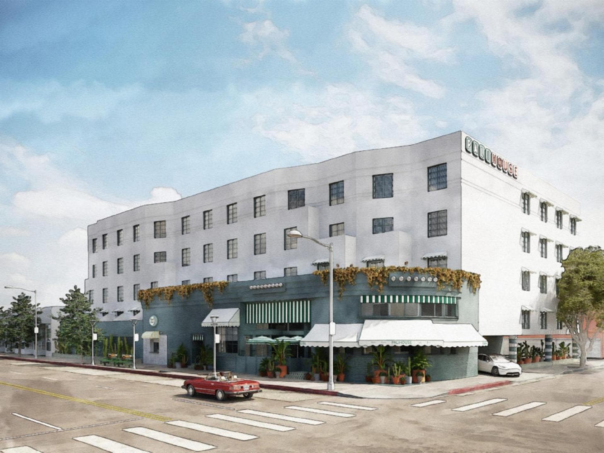 Palihouse West Hollywood at Beverly Hills exterior or lobby in Los Angeles, CA — main listing photo