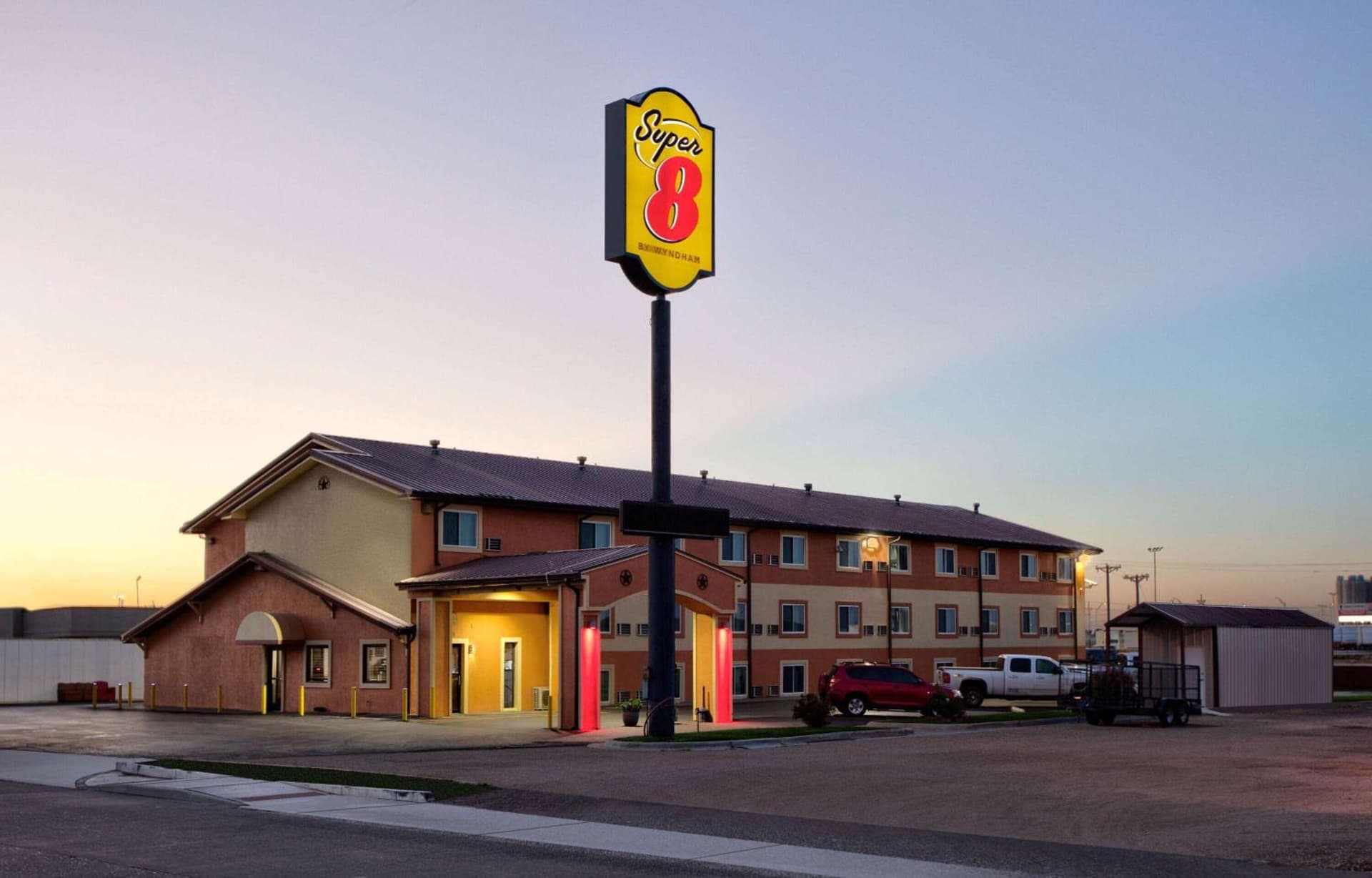 Super 8 by Wyndham Amarillo featured exterior or lobby in Amarillo, TX — similar hotel