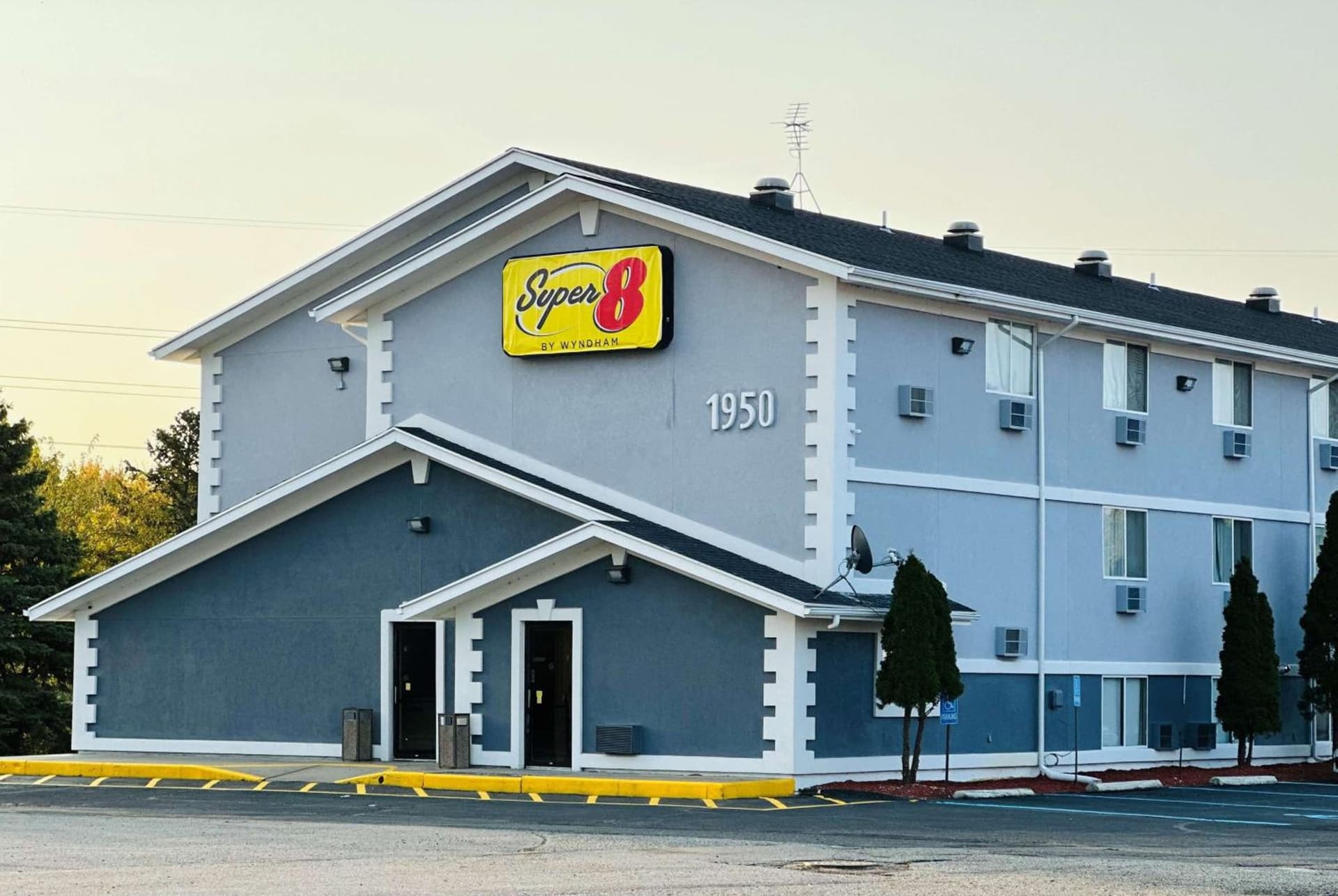 Super 8 by Wyndham Benton Harbor St Joseph featured exterior or lobby in Benton Harbor, MI — similar hotel