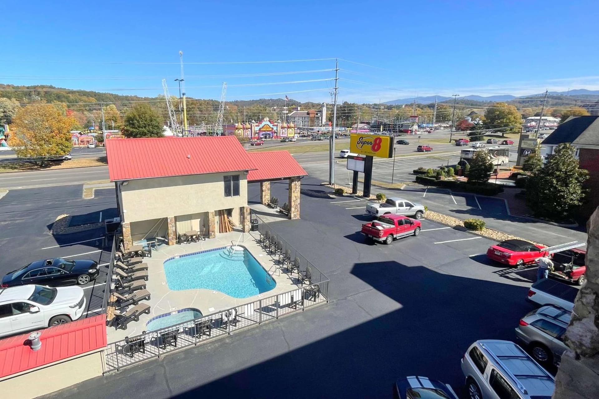 Super 8 by Wyndham Pigeon Forge Downtown interior in Pigeon Forge, TN — gallery photo 2
