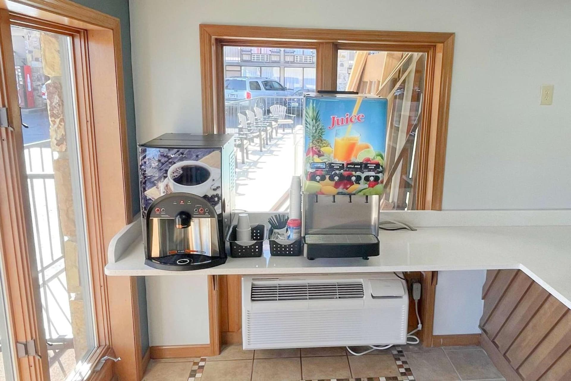 Super 8 by Wyndham Pigeon Forge Downtown property views in Pigeon Forge, TN — gallery photo 3