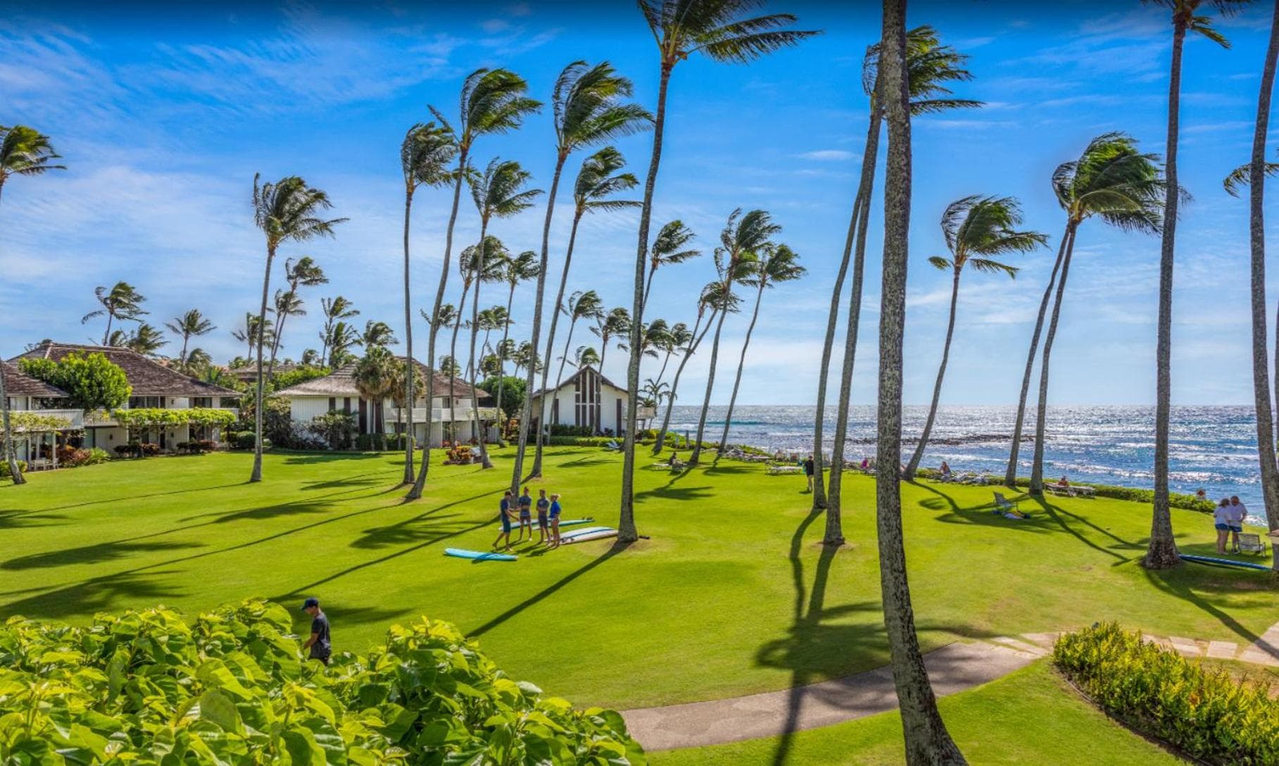 Kiahuna Plantation Unit 320 - Ground Floor Garden View, Air Conditioning property views in Koloa, HI — gallery photo 3