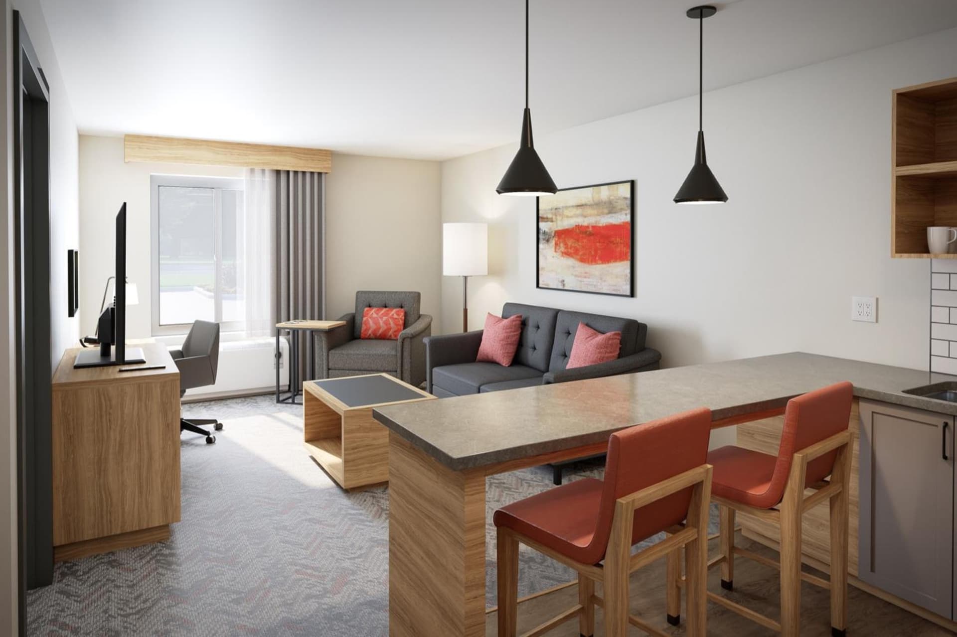 Candlewood Suites - Detroit - Auburn Hills by IHG property views in Auburn Hills, MI — gallery photo 3
