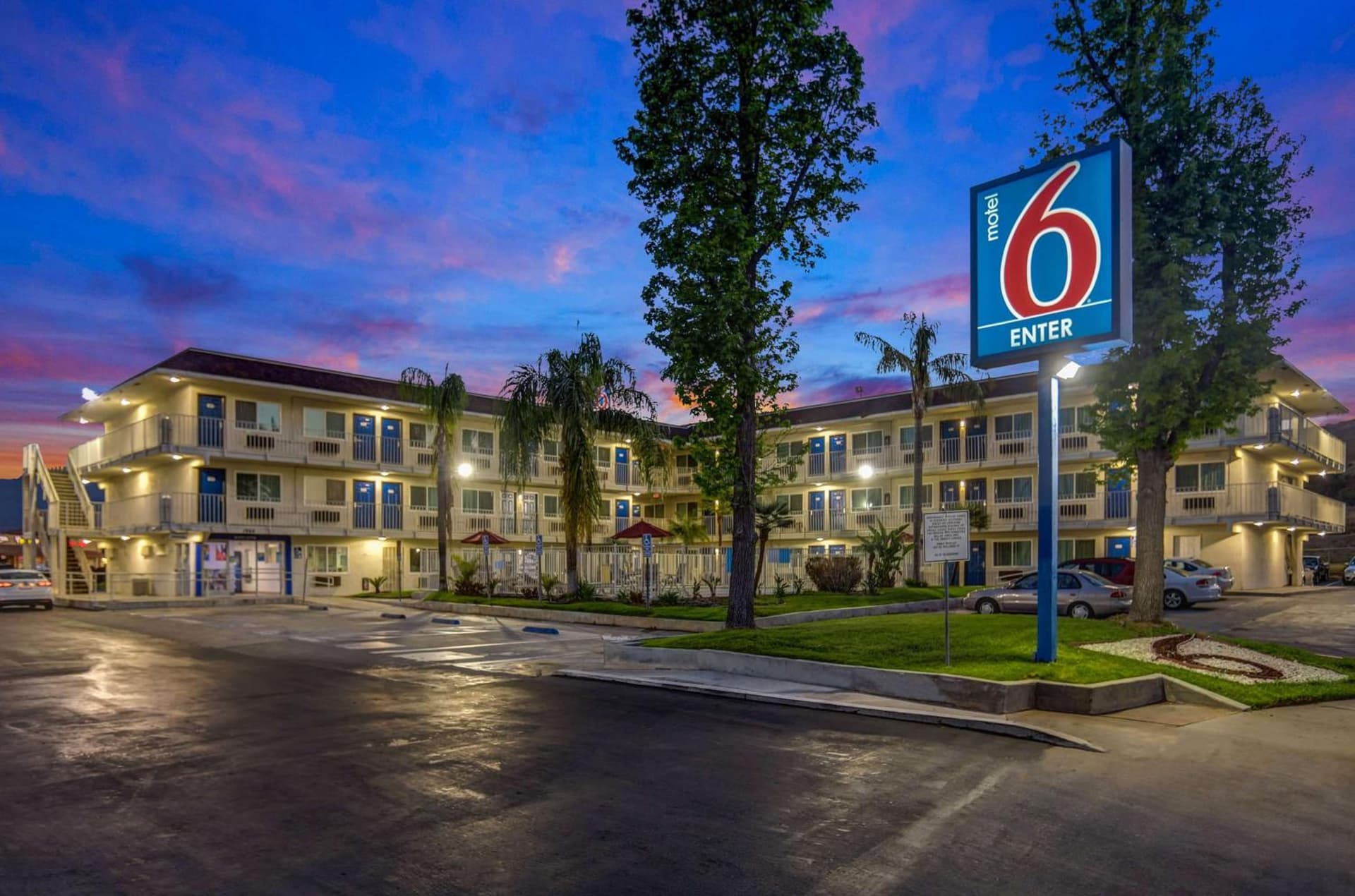 Motel 6-San Bernardino, CA - North property views in Serrano Village, CA — gallery photo 3
