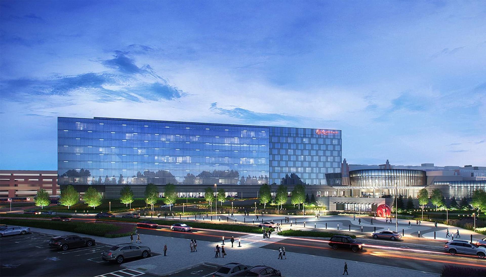 Hyatt Regency JFK Airport at Resorts World New York featured exterior or lobby in Queens, NY — similar hotel