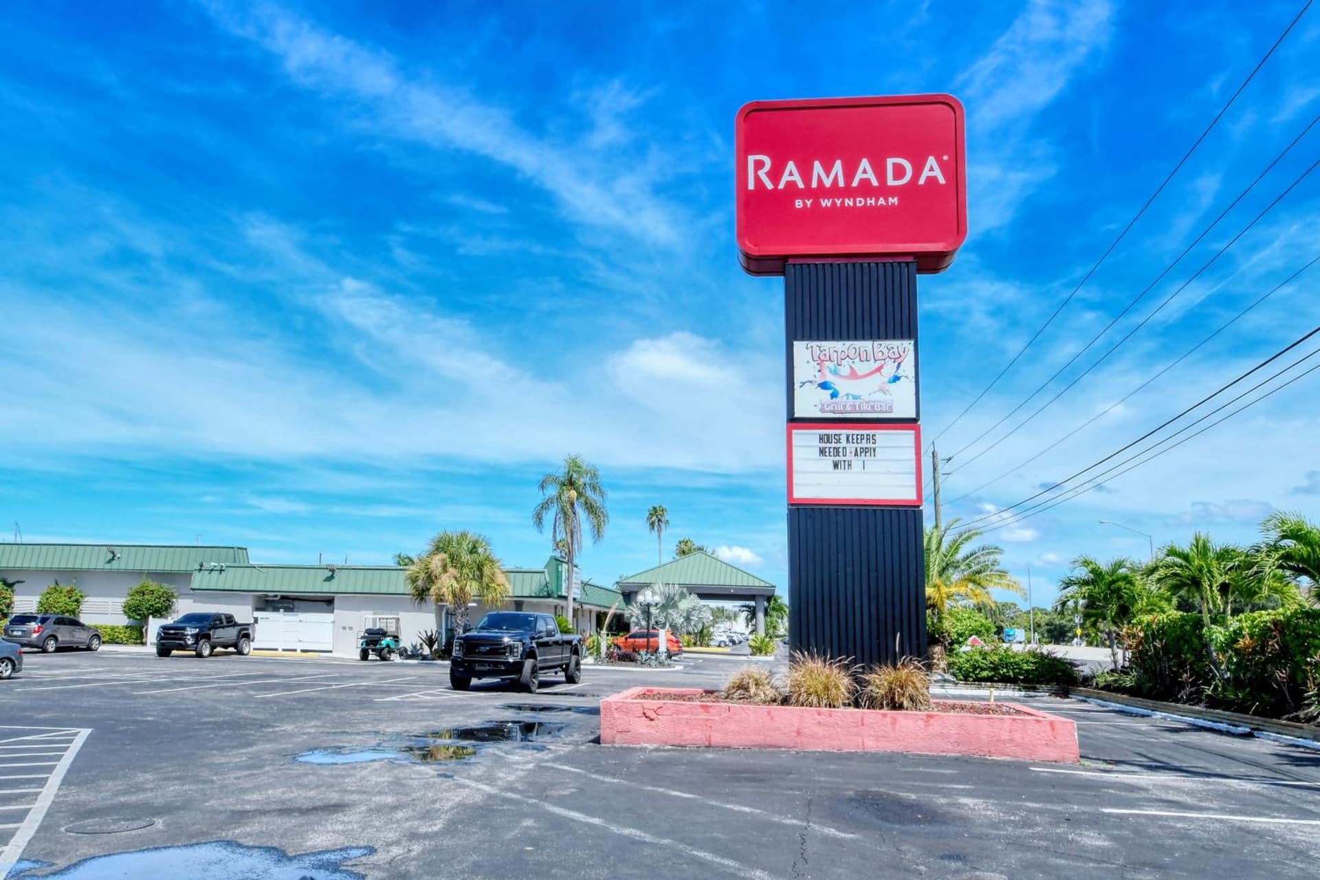 Heated Pool, Bunk Beds, King Bed, Huge TV, Marina, Tiki Bar featured exterior or lobby in Sarasota, FL — similar hotel