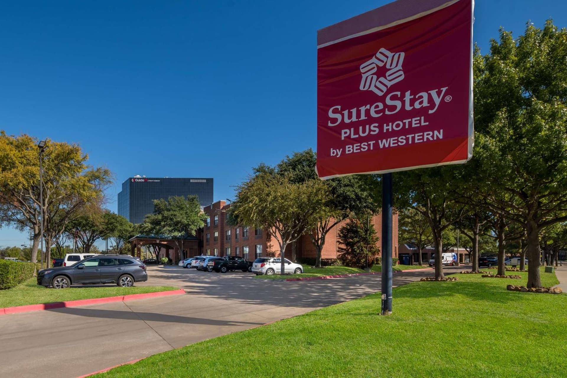Comfort Suites Plano East - Richardson featured exterior or lobby in Plano, TX — similar hotel