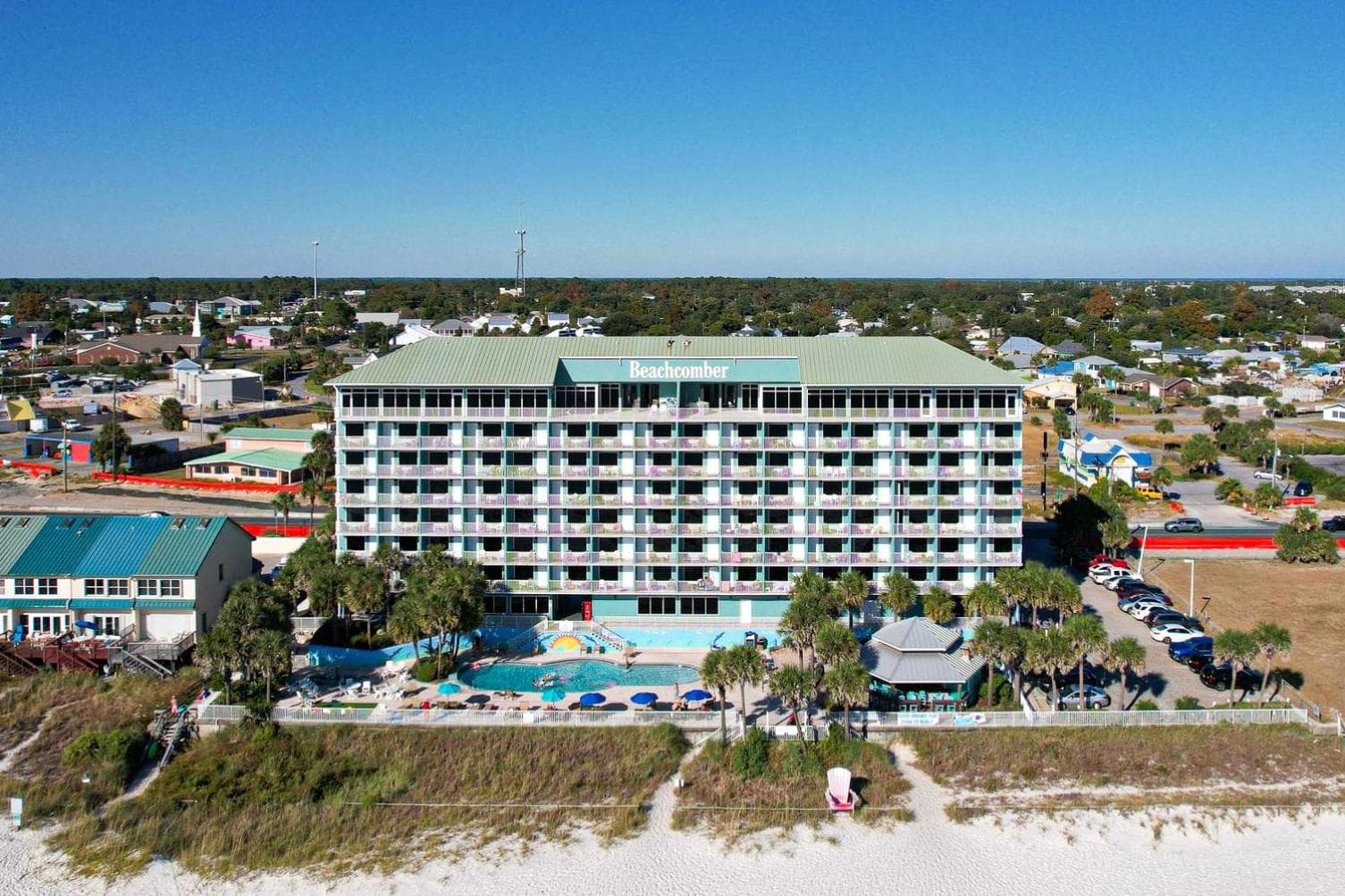 Beachcomber Beachfront Hotel, a By The Sea Resort exterior or lobby in Panama City Beach, FL — main listing photo