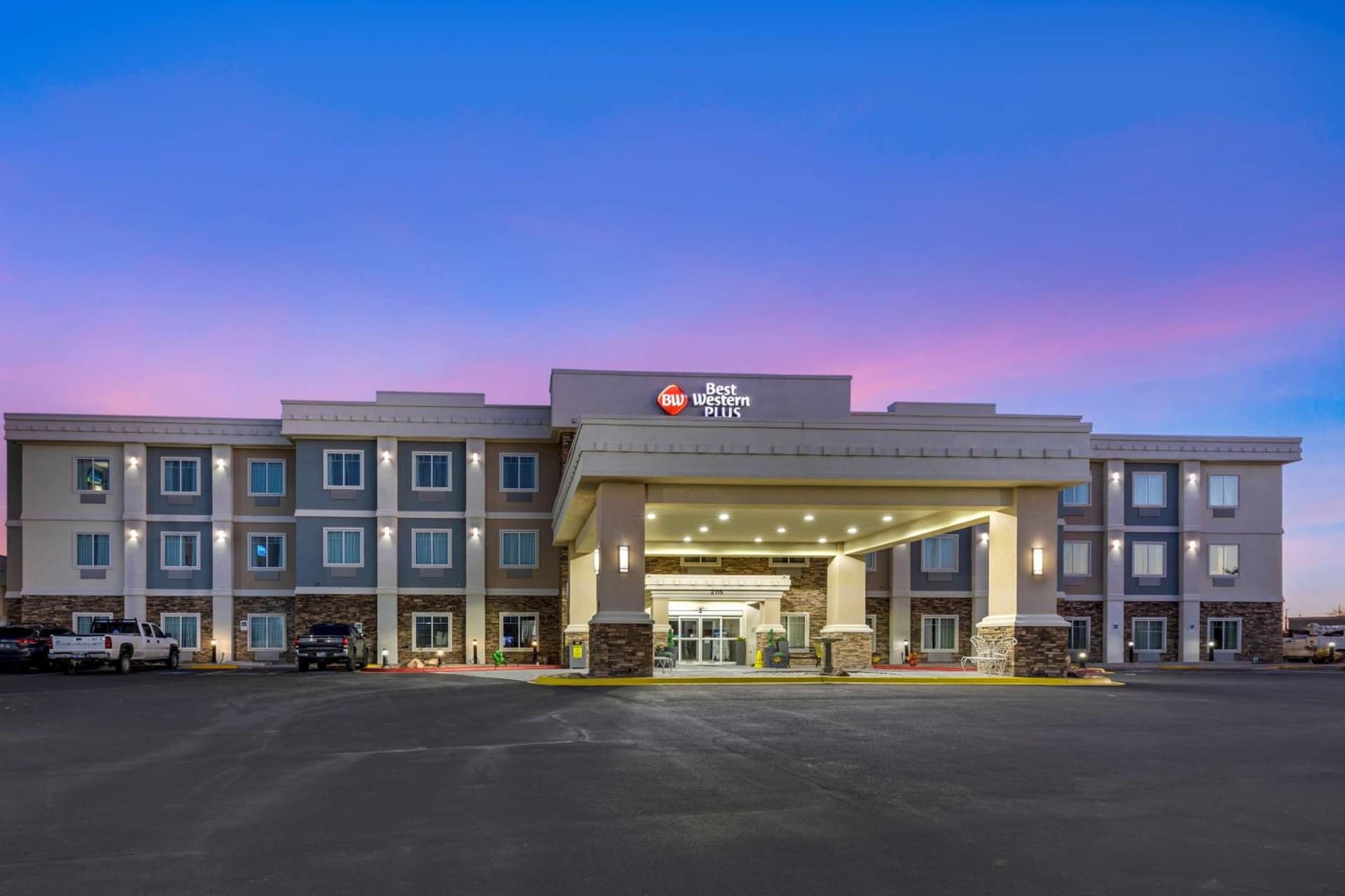 Best Western Plus Fort Stockton Hotel exterior or lobby in Fort Stockton, TX — main listing photo