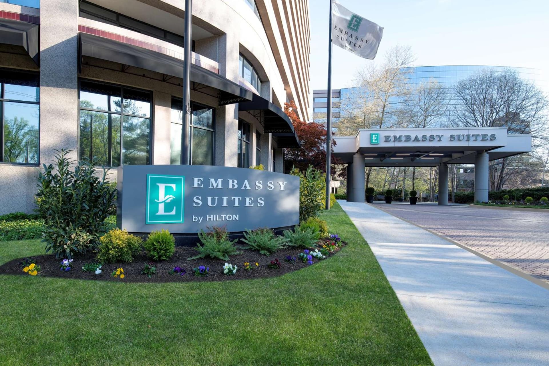 Embassy Suites by Hilton Bethesda Washington DC featured exterior or lobby in Bethesda, MD — similar hotel