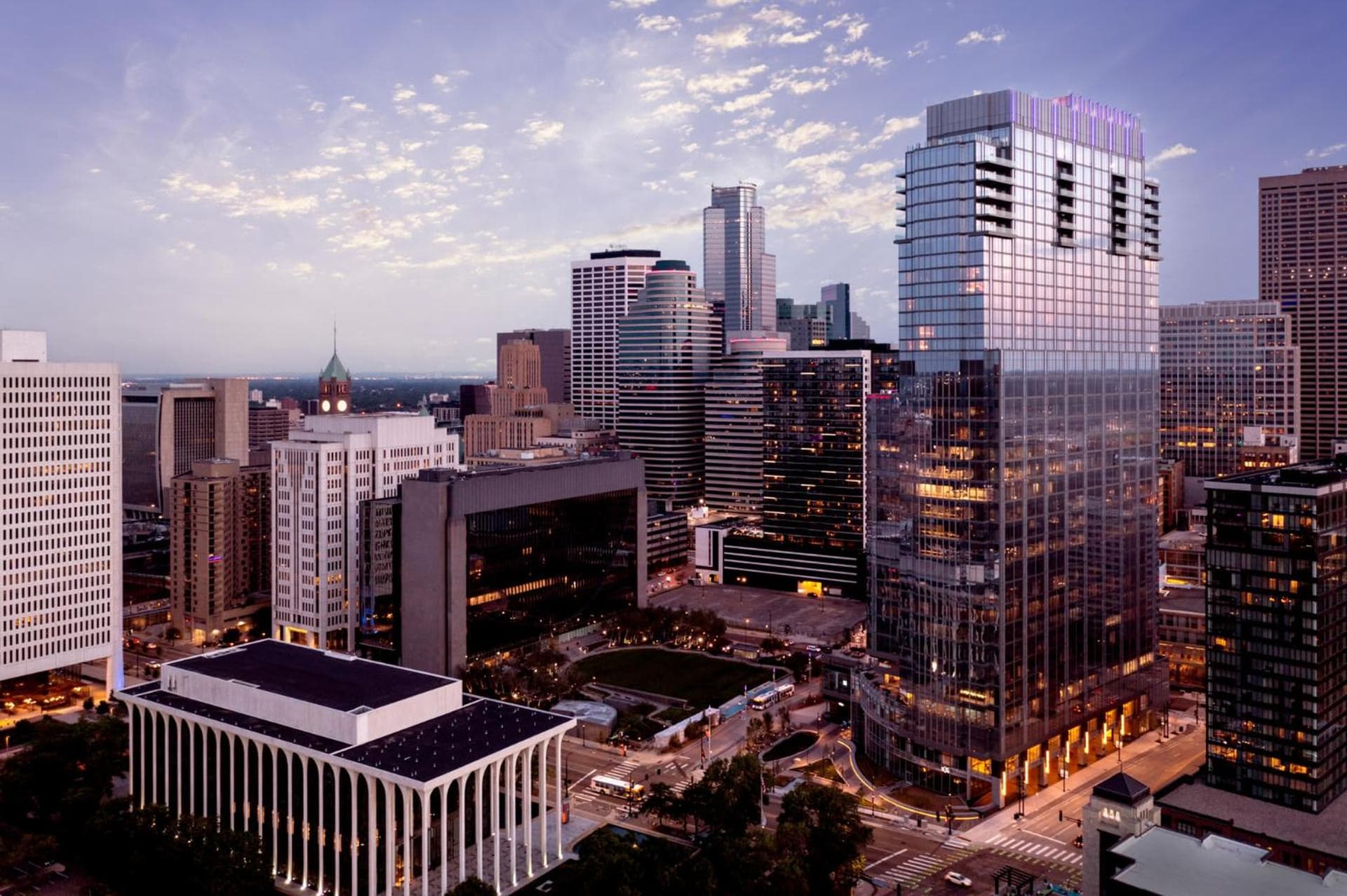 Four Seasons Hotel Minneapolis property views in Minneapolis, MN — gallery photo 3