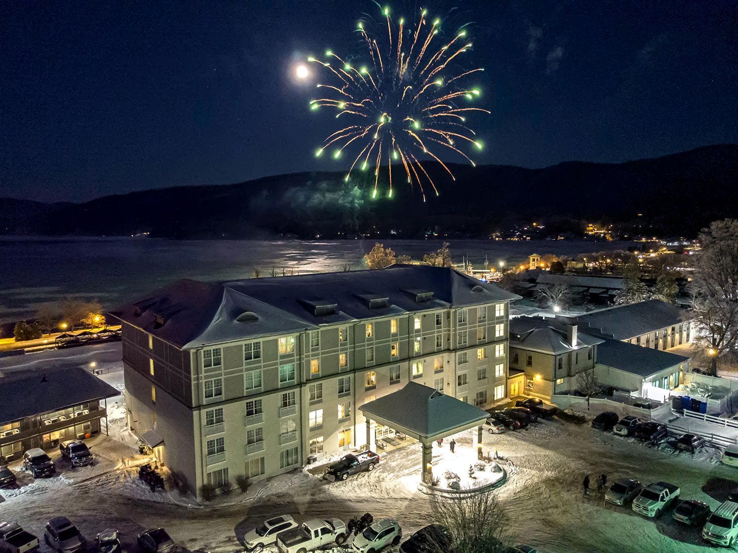 Fort William Henry Hotel property views in Lake George — gallery photo 3