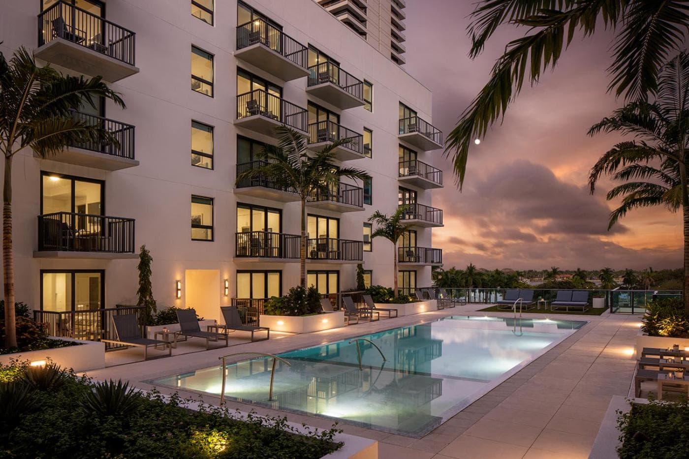 Hotel AKA West Palm interior in West Palm Beach, FL — gallery photo 2