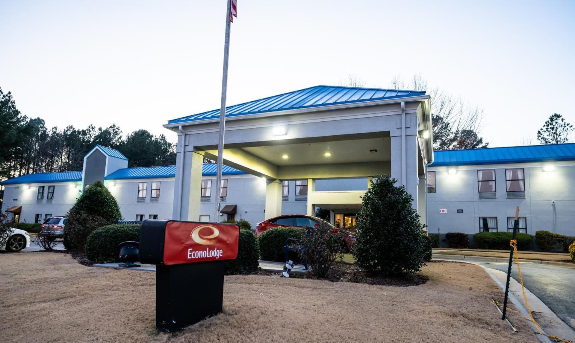 Econo Lodge featured exterior or lobby in Raleigh, NC — similar hotel