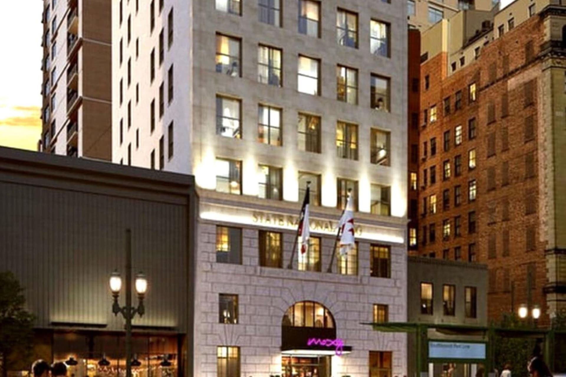 Moxy Houston Downtown featured exterior or lobby in Houston, TX — similar hotel