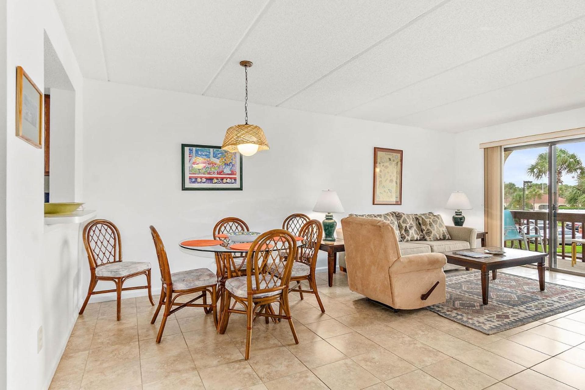 Unit 6205 - Ocean Racquet Resort interior in Saint Augustine Beach, FL — gallery photo 2