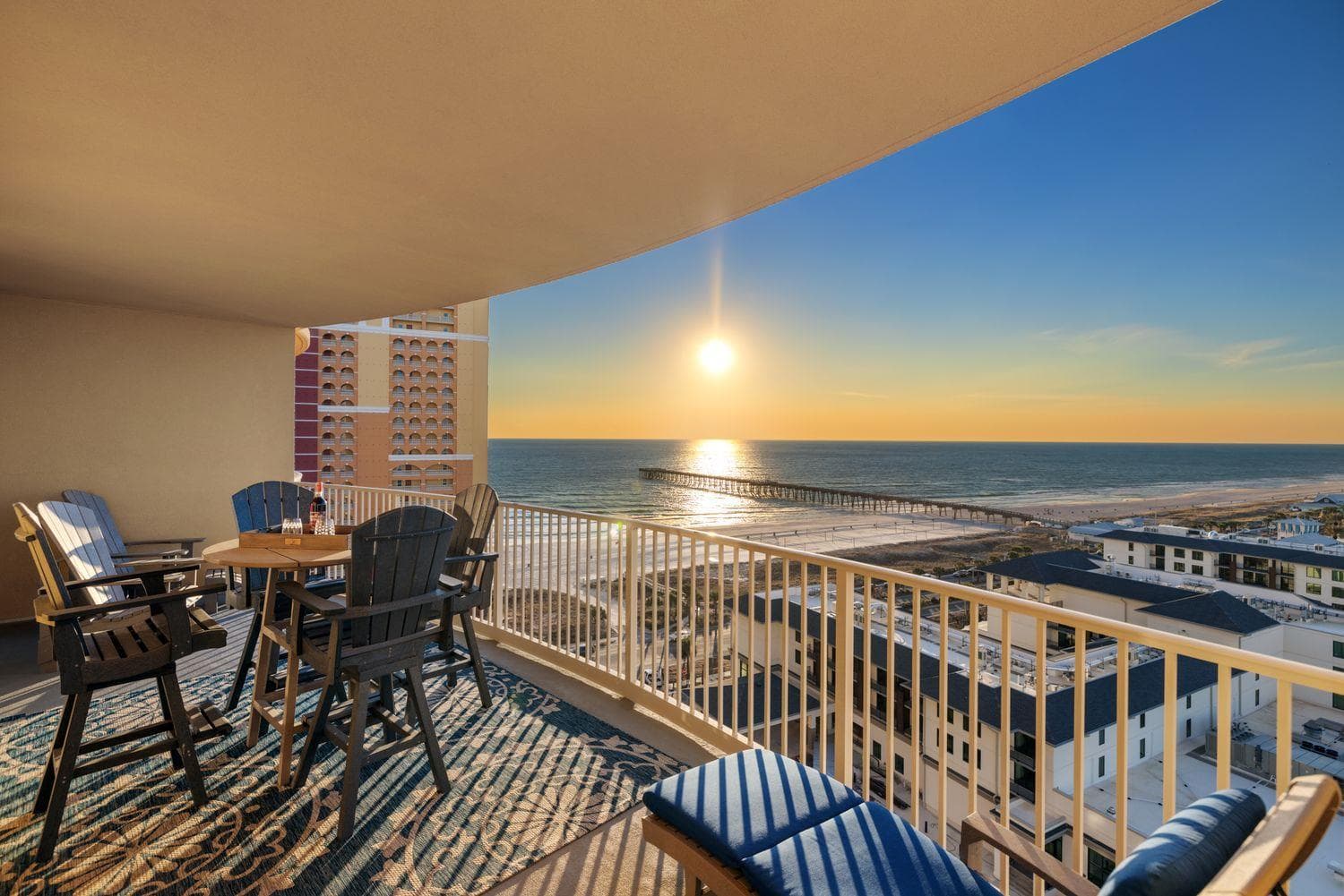 Amazing Sunsets Steps to Pier Park Heated Pool Hot Tub interior in Panama City Beach, FL — gallery photo 2