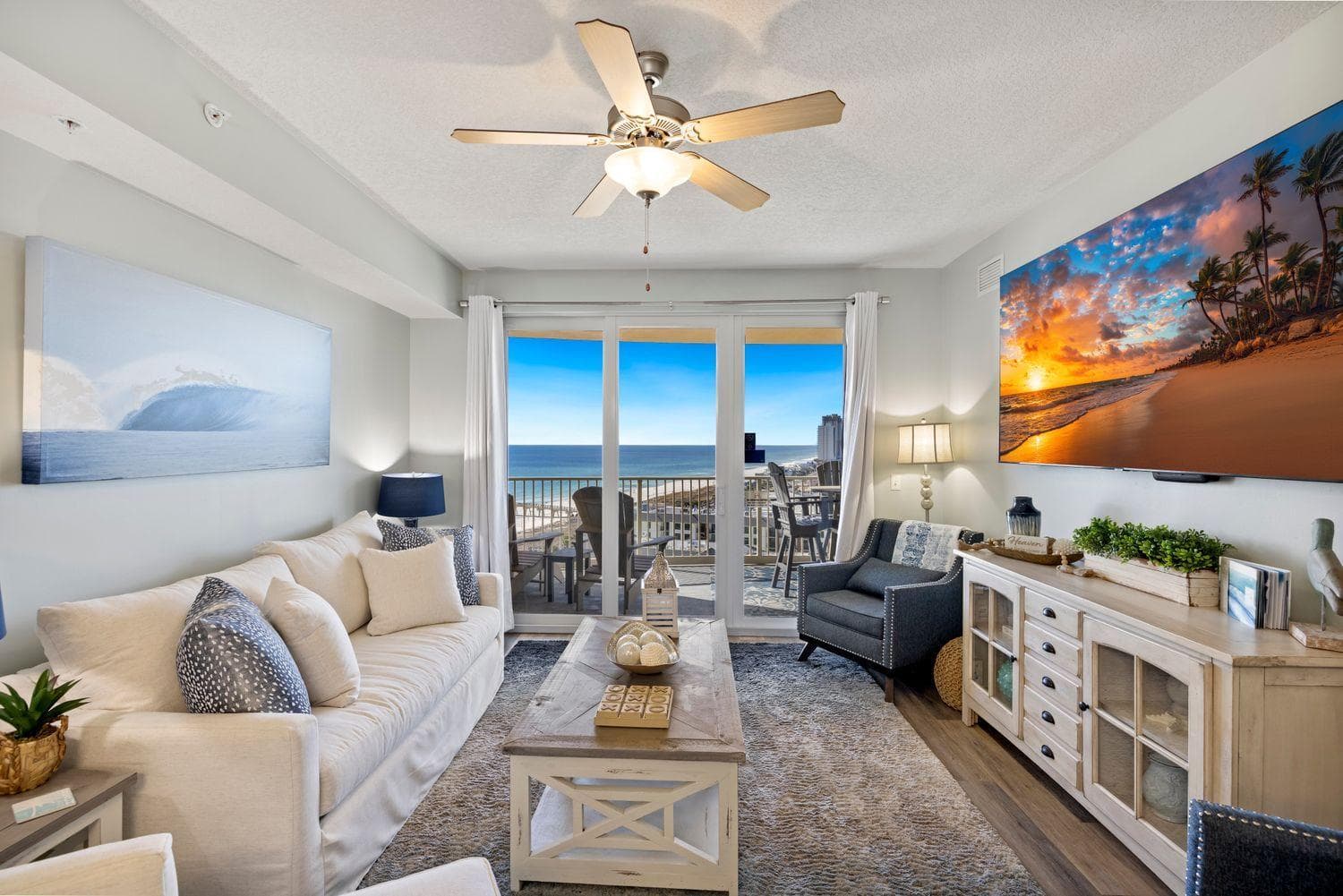 Amazing Sunsets Steps to Pier Park Heated Pool Hot Tub property views in Panama City Beach, FL — gallery photo 3