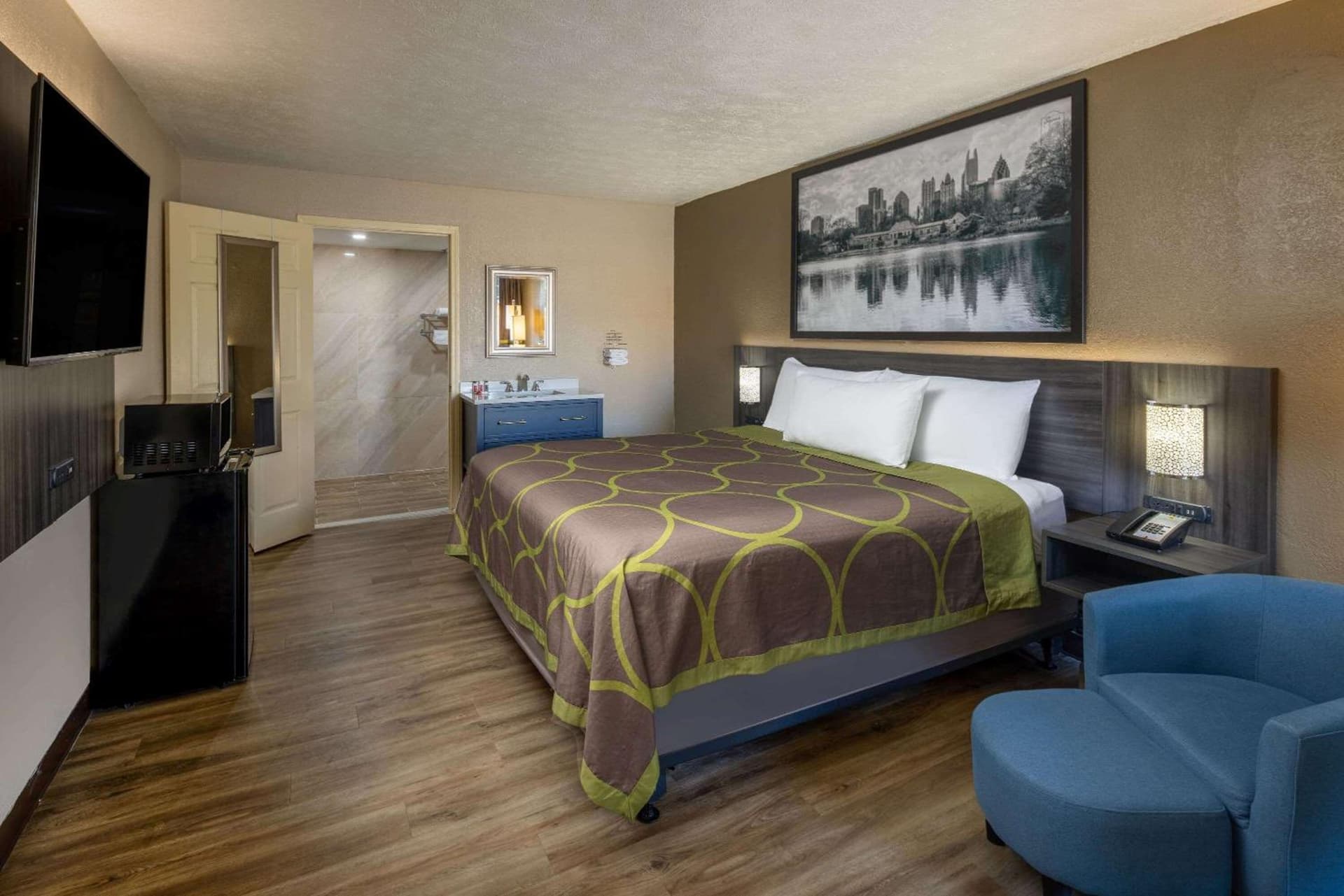 Super 8 by Wyndham McDonough GA interior in McDonough, GA — gallery photo 2
