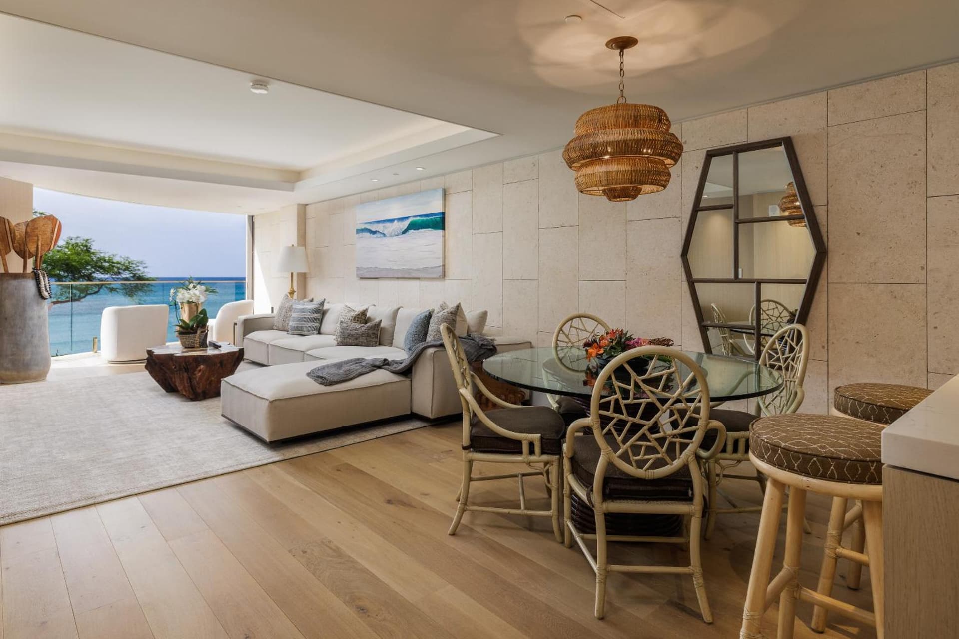 Hapuna Beach Residences Condo - Luxury Redefined - Oceanfront property views in Hapuna Beach — gallery photo 3