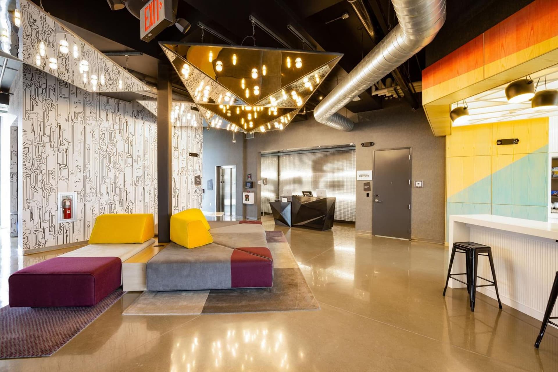Aloft by Marriott Austin Airport interior in Austin, TX — gallery photo 2
