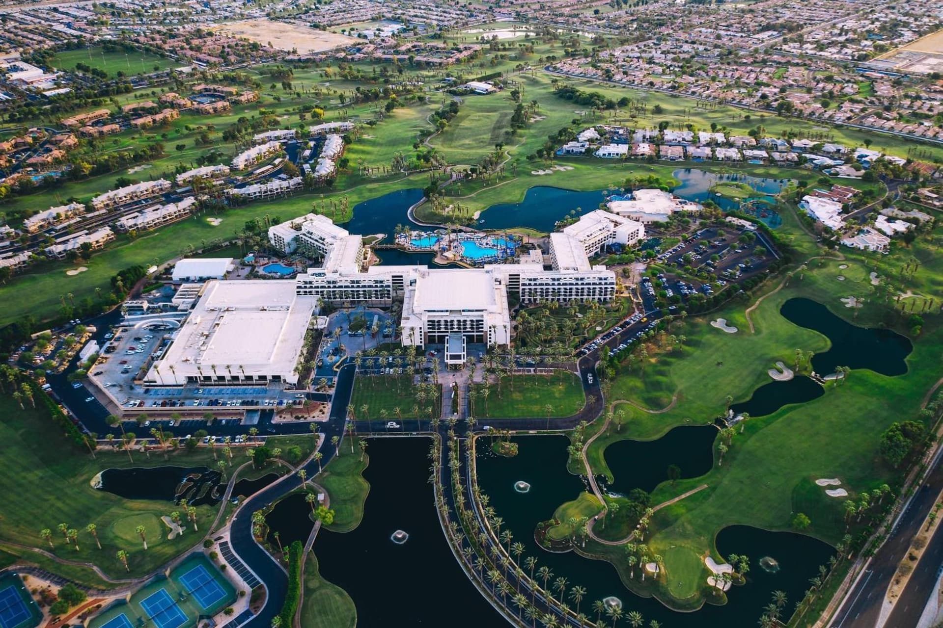 JW Marriott Desert Springs Resort & Spa property views in Palm Desert, CA — gallery photo 3