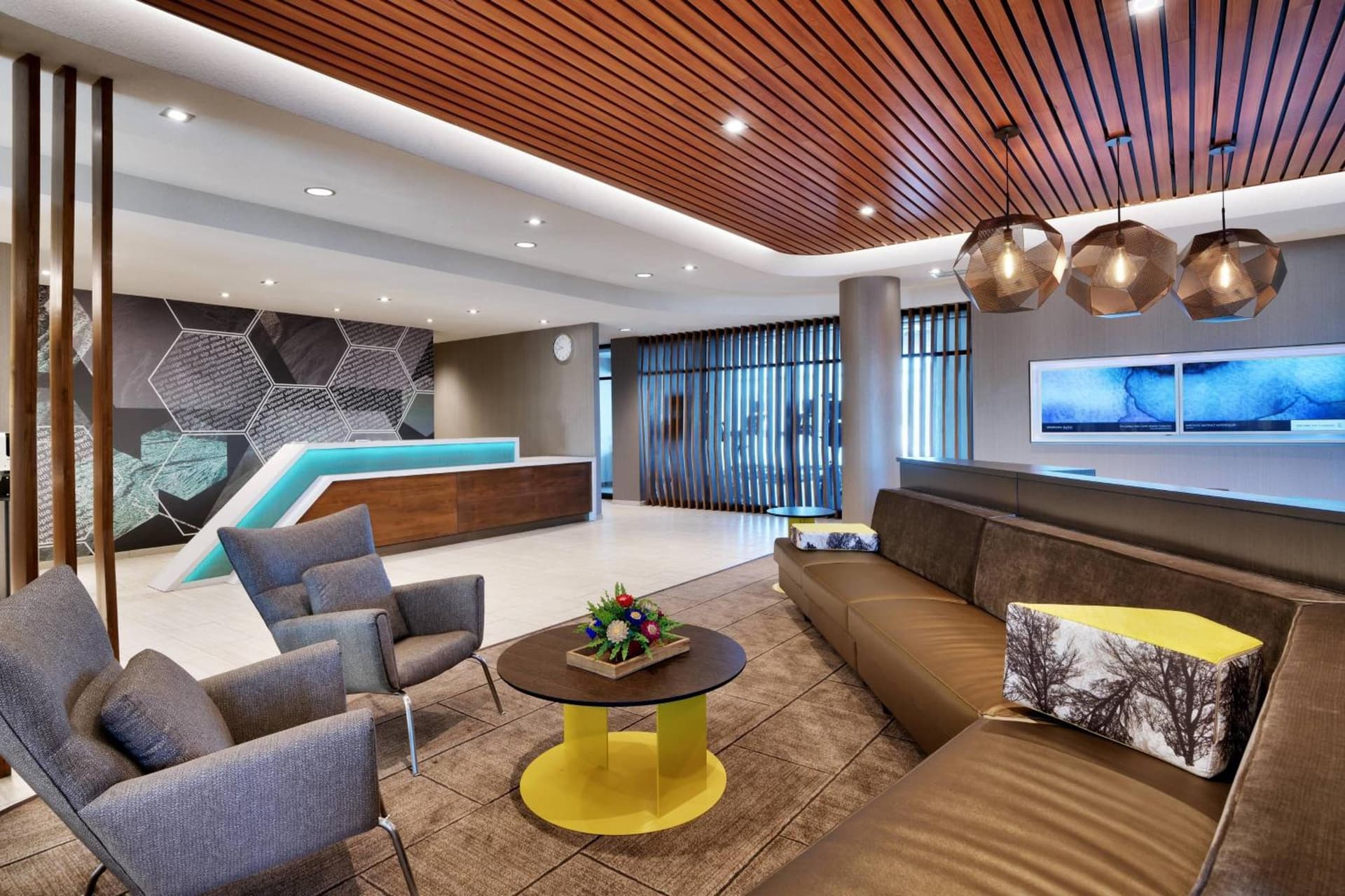 SpringHill Suites by Marriott El Paso Airport interior in El Paso, TX — gallery photo 2