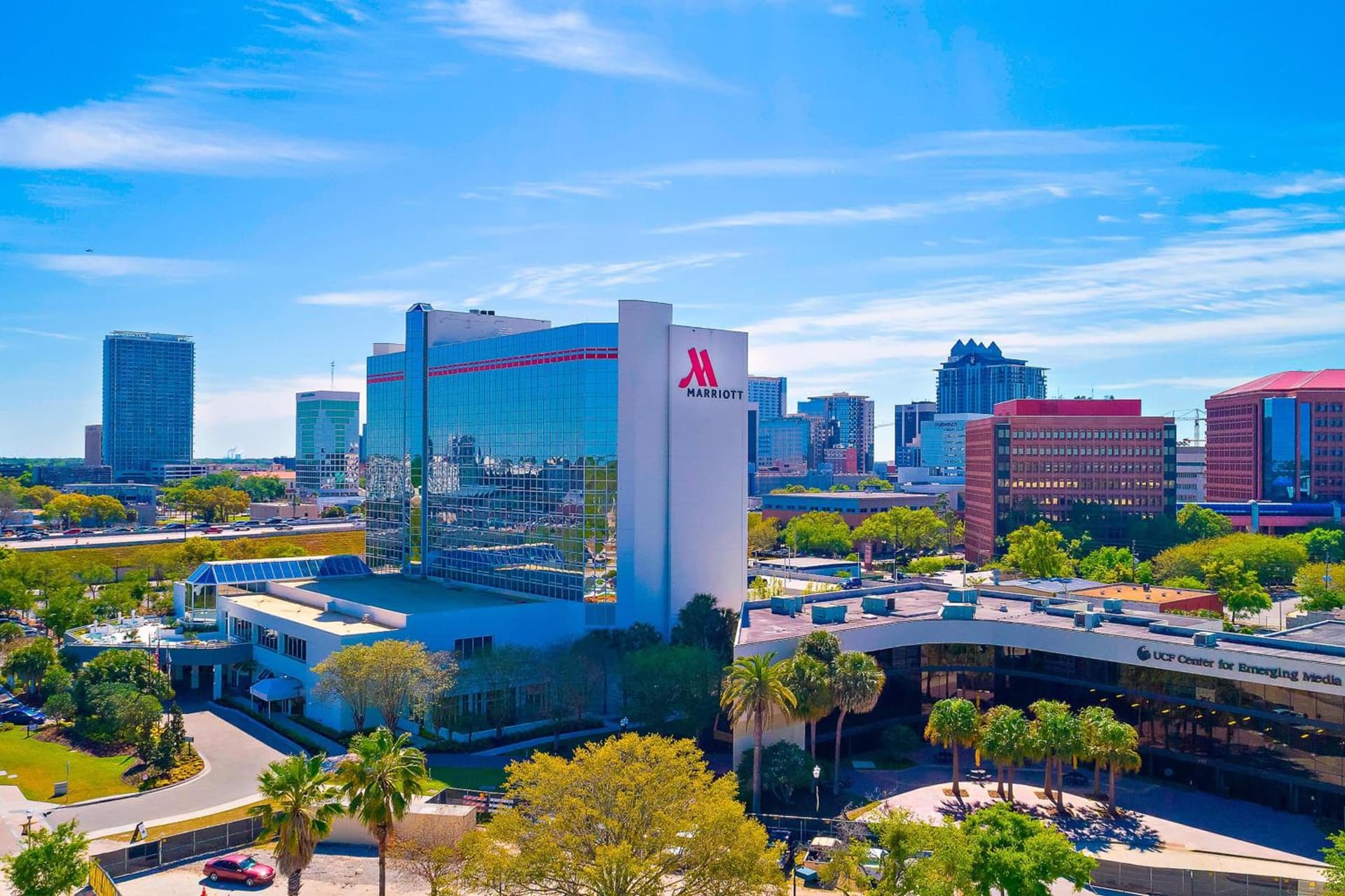 Marriott Orlando Downtown exterior or lobby in Orlando, FL — main listing photo