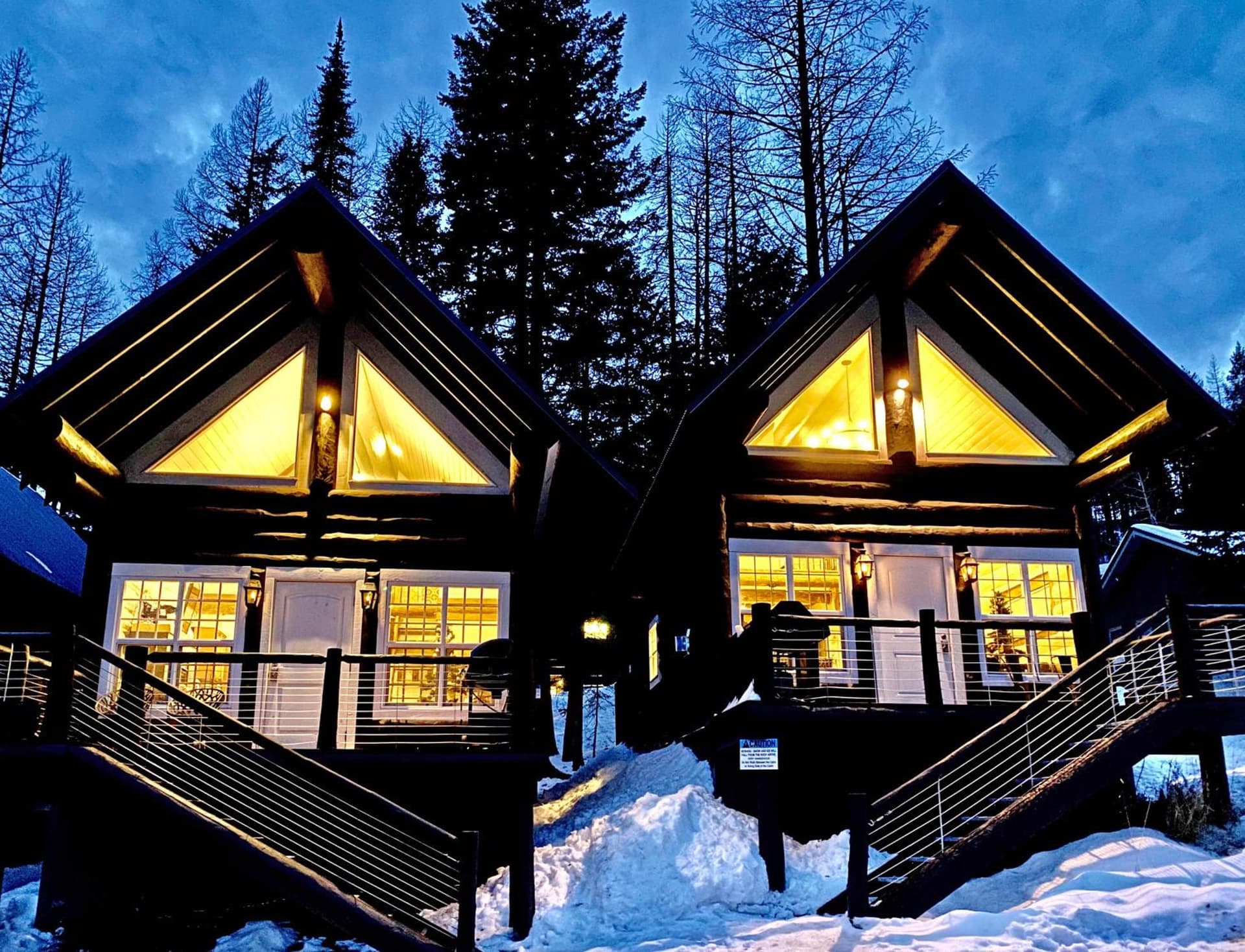Black Bear Cabin 3 interior in Whitefish, MT — gallery photo 2
