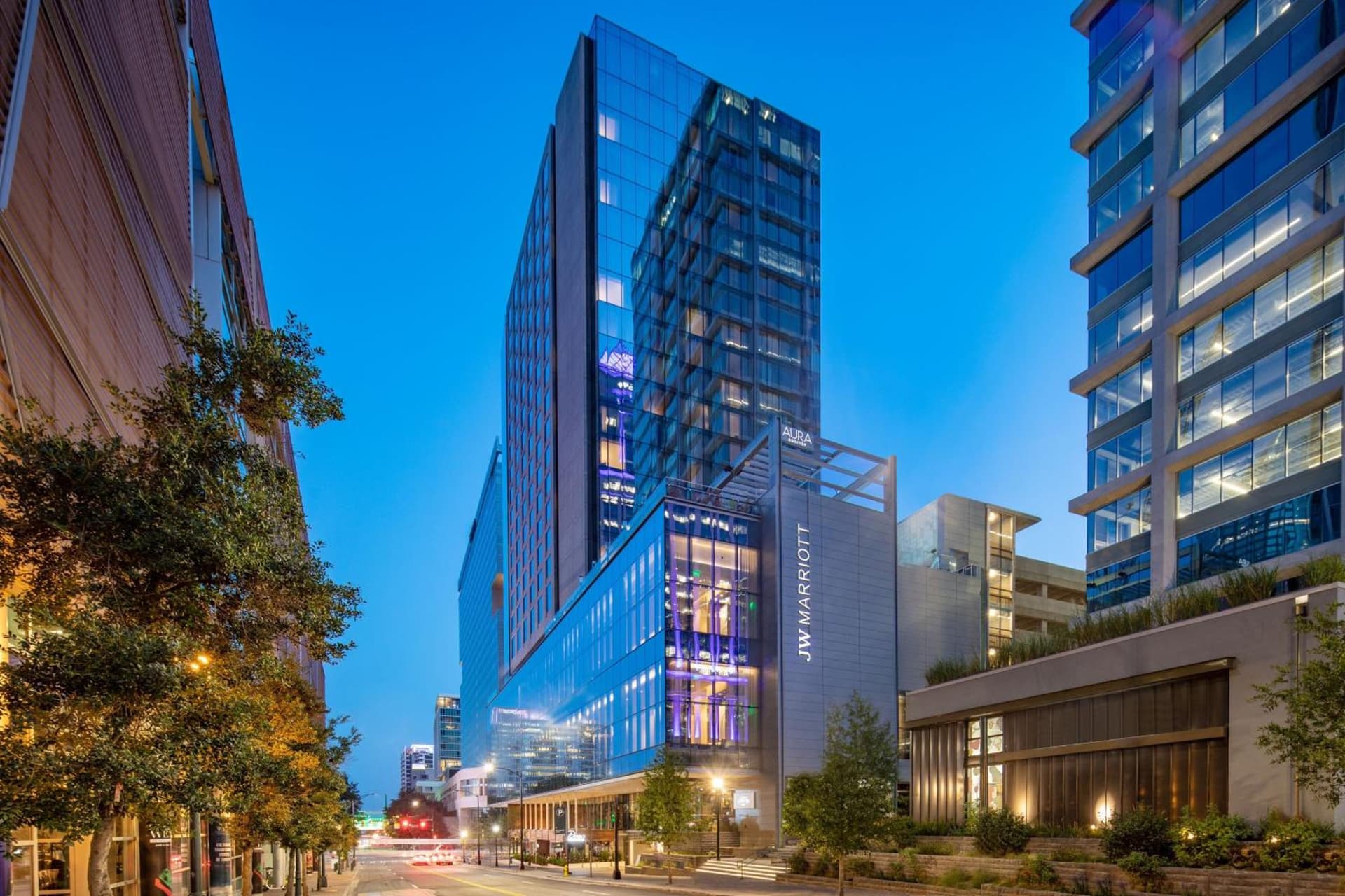 JW Marriott Charlotte property views in Charlotte, NC — gallery photo 3