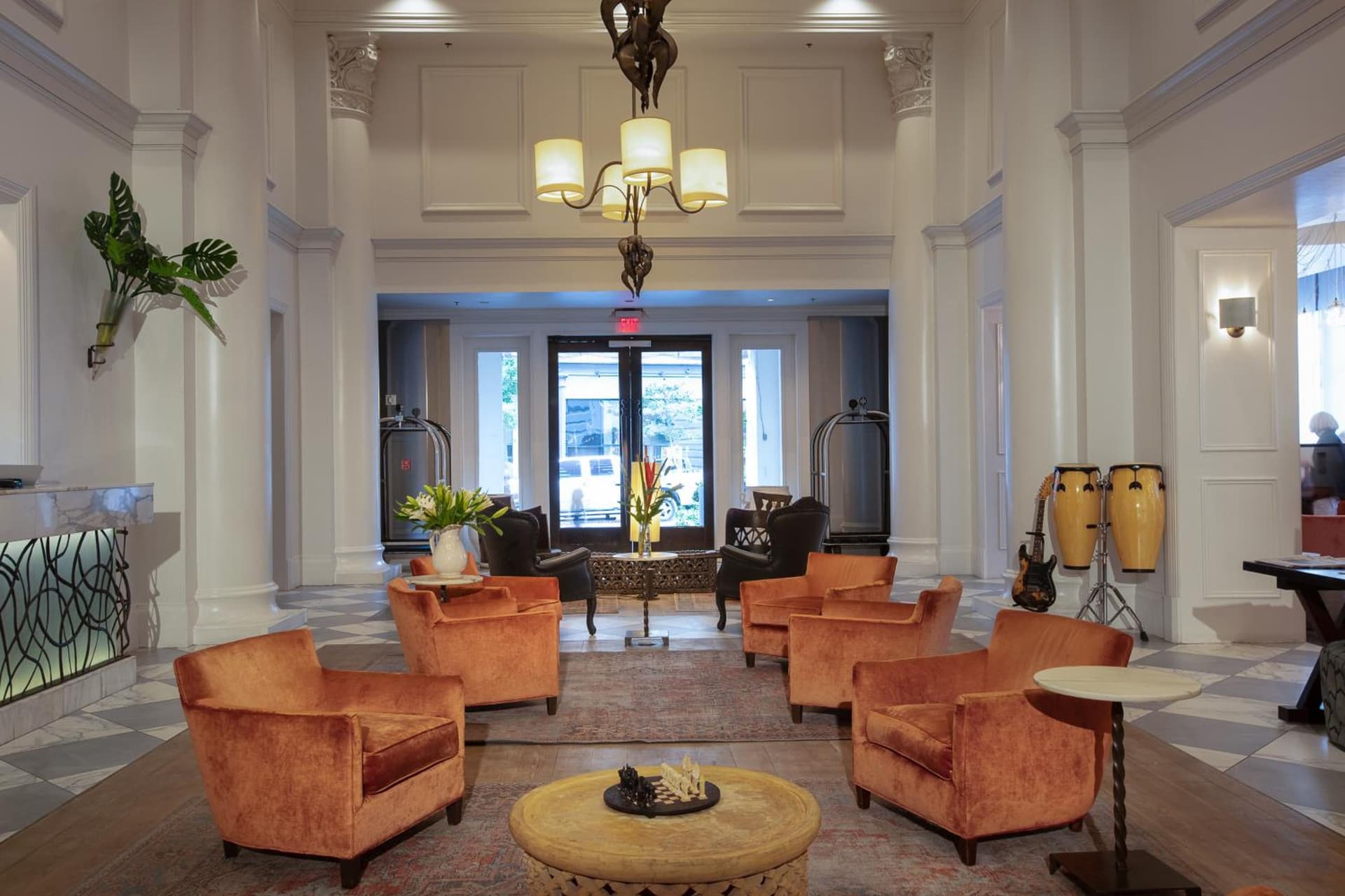 International House Hotel interior in New Orleans, LA — gallery photo 2