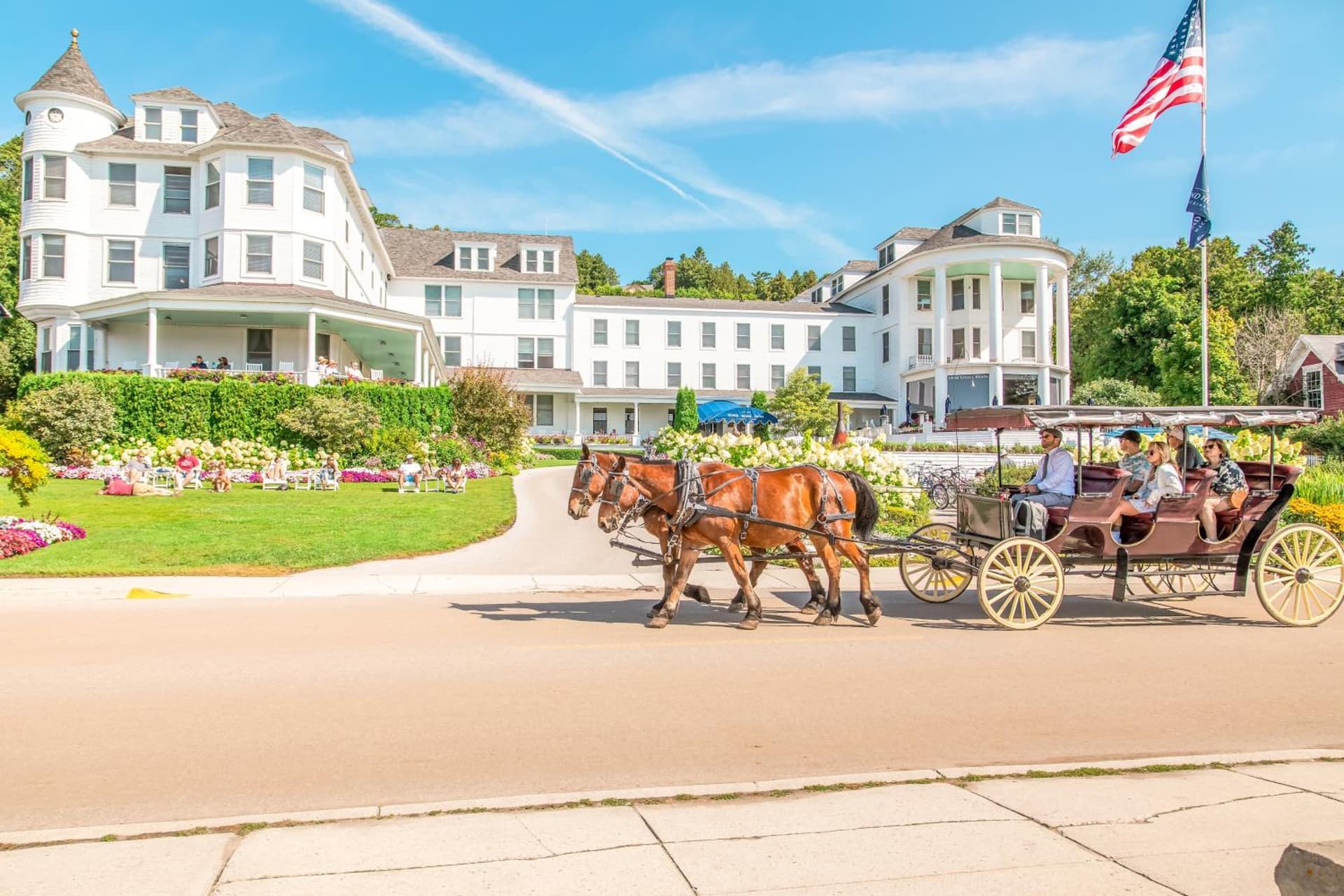 Island House Hotel featured exterior or lobby in Mackinac Island, MI — similar hotel