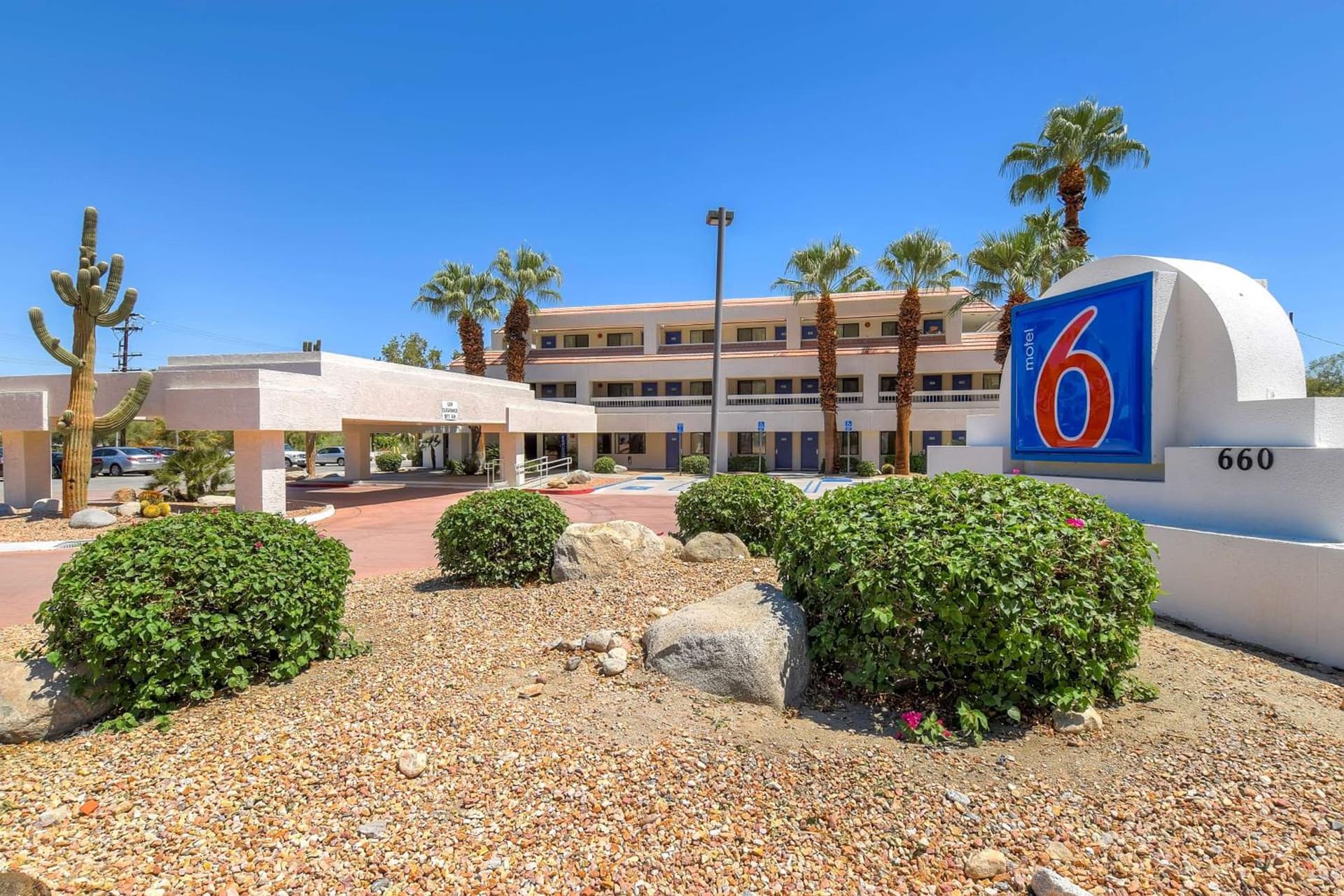 Motel 6-Palm Springs, CA - Downtown featured exterior or lobby in Palm Springs, CA — similar hotel