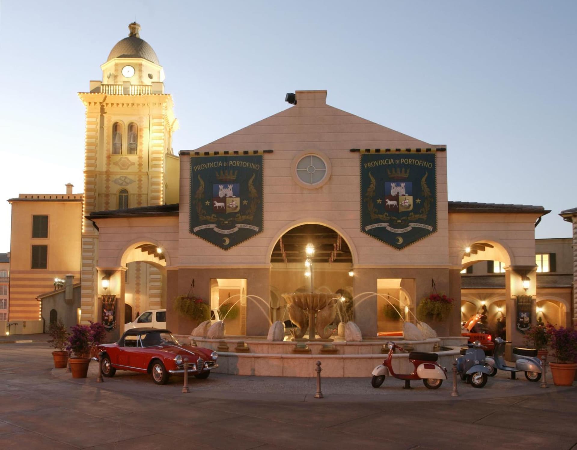 Universal's Loews Portofino Bay Hotel exterior or lobby in Orlando, FL — main listing photo