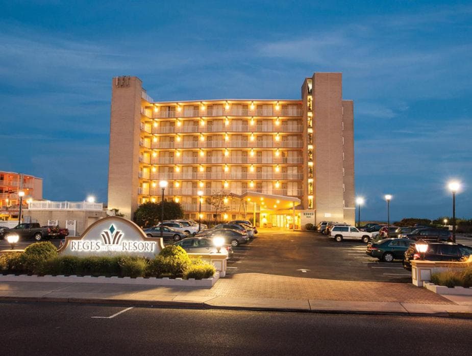 Reges Oceanfront Resort featured exterior or lobby in Wildwood Crest, NJ — similar hotel