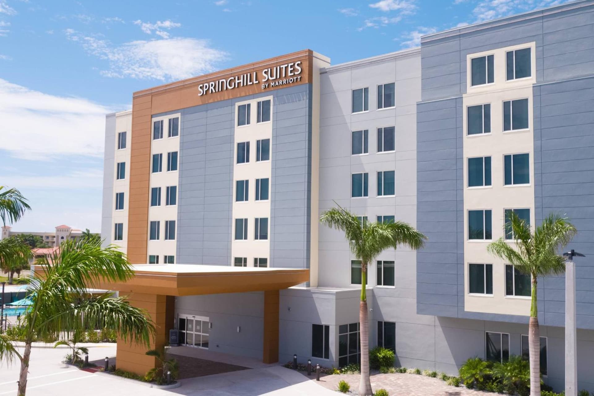 SpringHill Suites by Marriott Cape Canaveral Cocoa Beach featured exterior or lobby in Cape Canaveral, FL — similar hotel