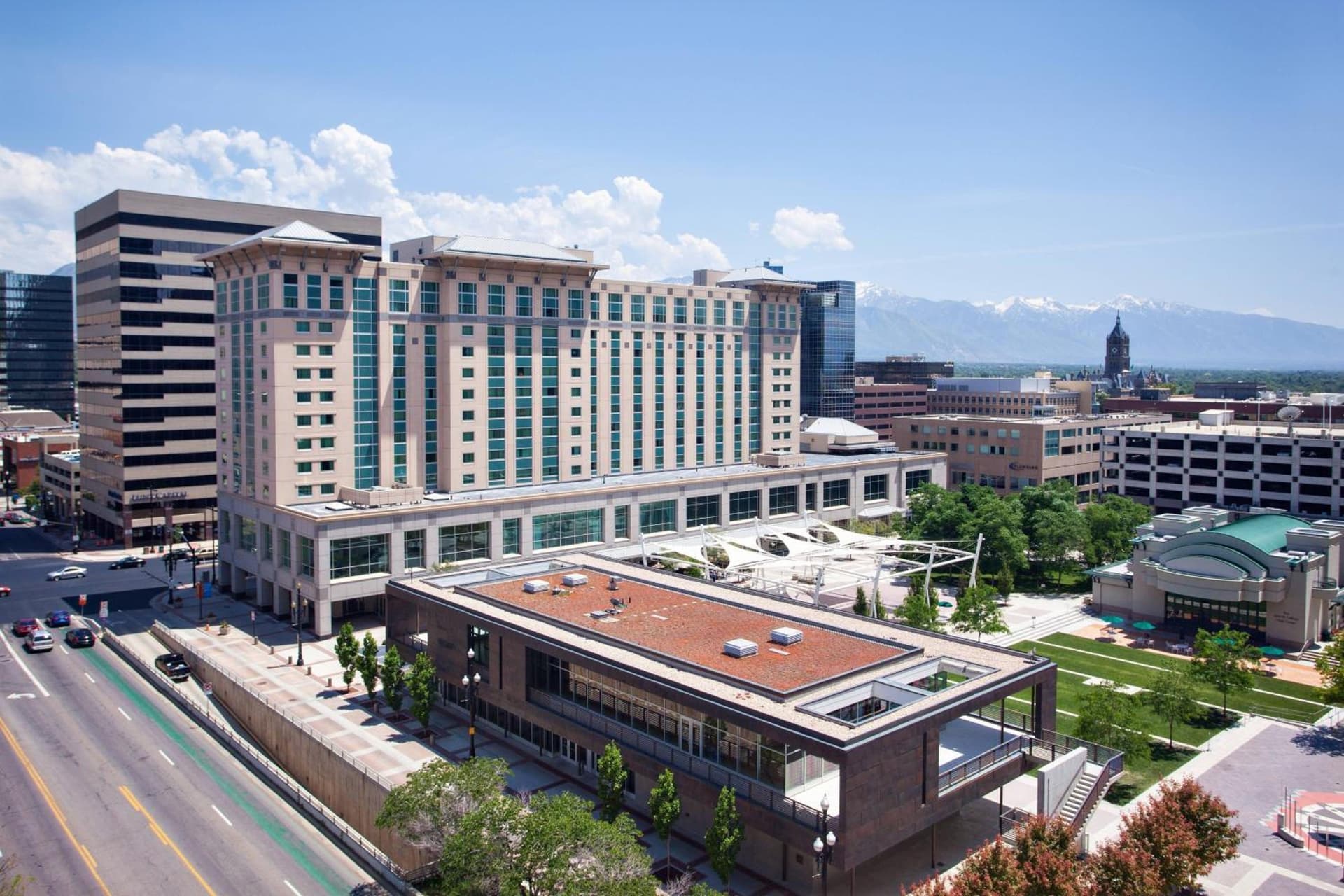 Marriott Salt Lake City Center featured exterior or lobby in Salt Lake City, UT — similar hotel