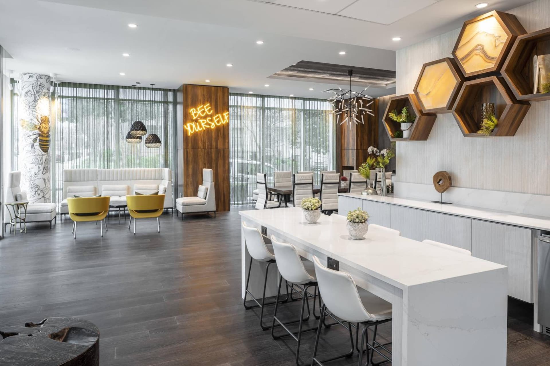 SpringHill Suites by Marriott Greenville Downtown interior in Greenville, SC — gallery photo 2