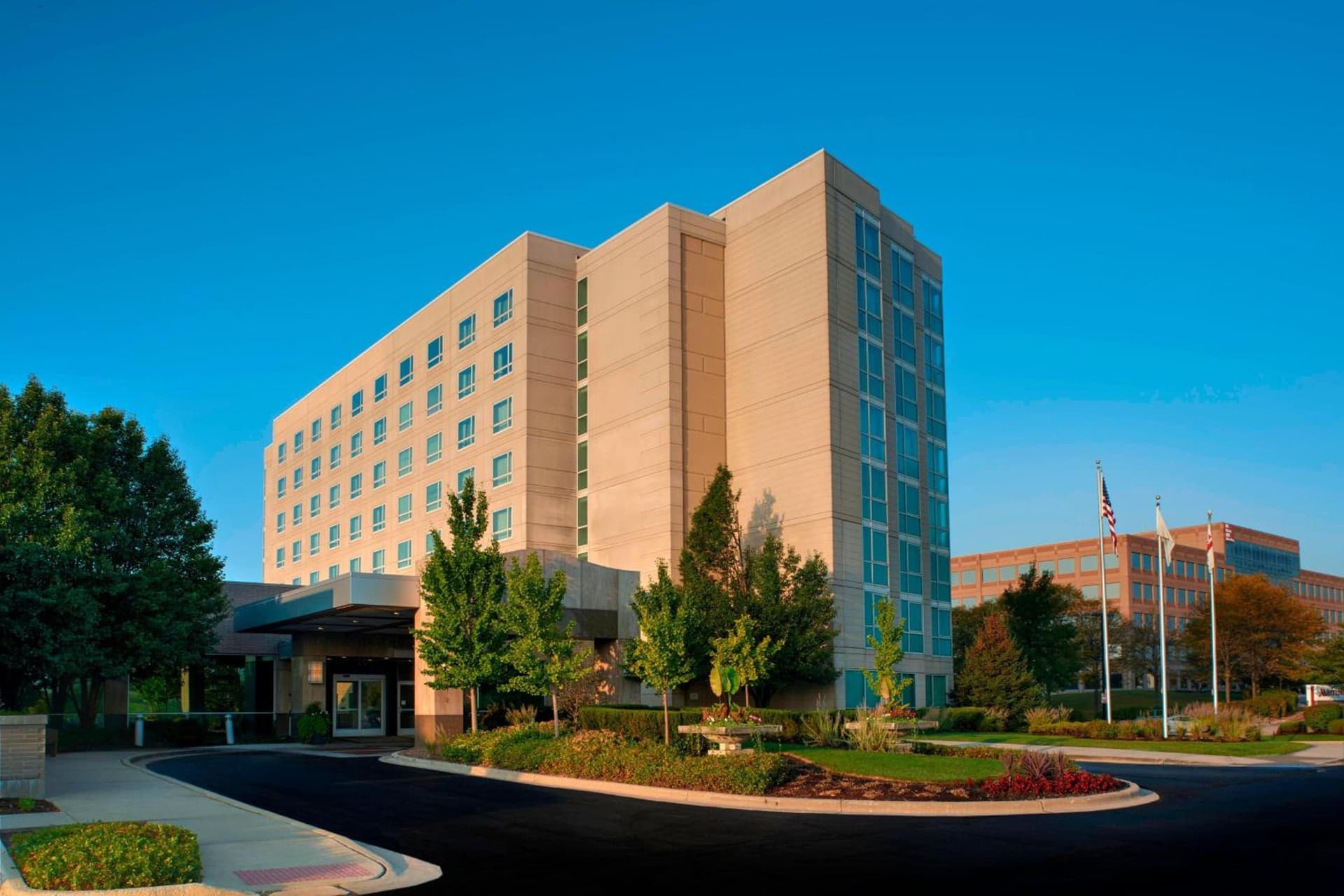Chicago Marriott Southwest at Burr Ridge property views in Burr Ridge, IL — gallery photo 3