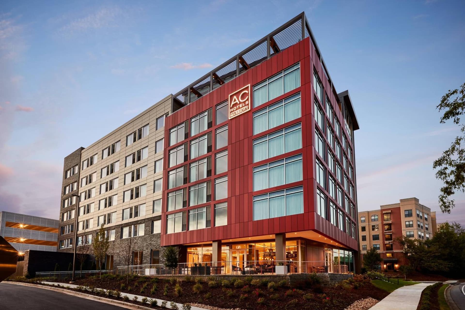 AC Hotel by Marriott Atlanta Perimeter featured exterior or lobby in Atlanta, GA — similar hotel