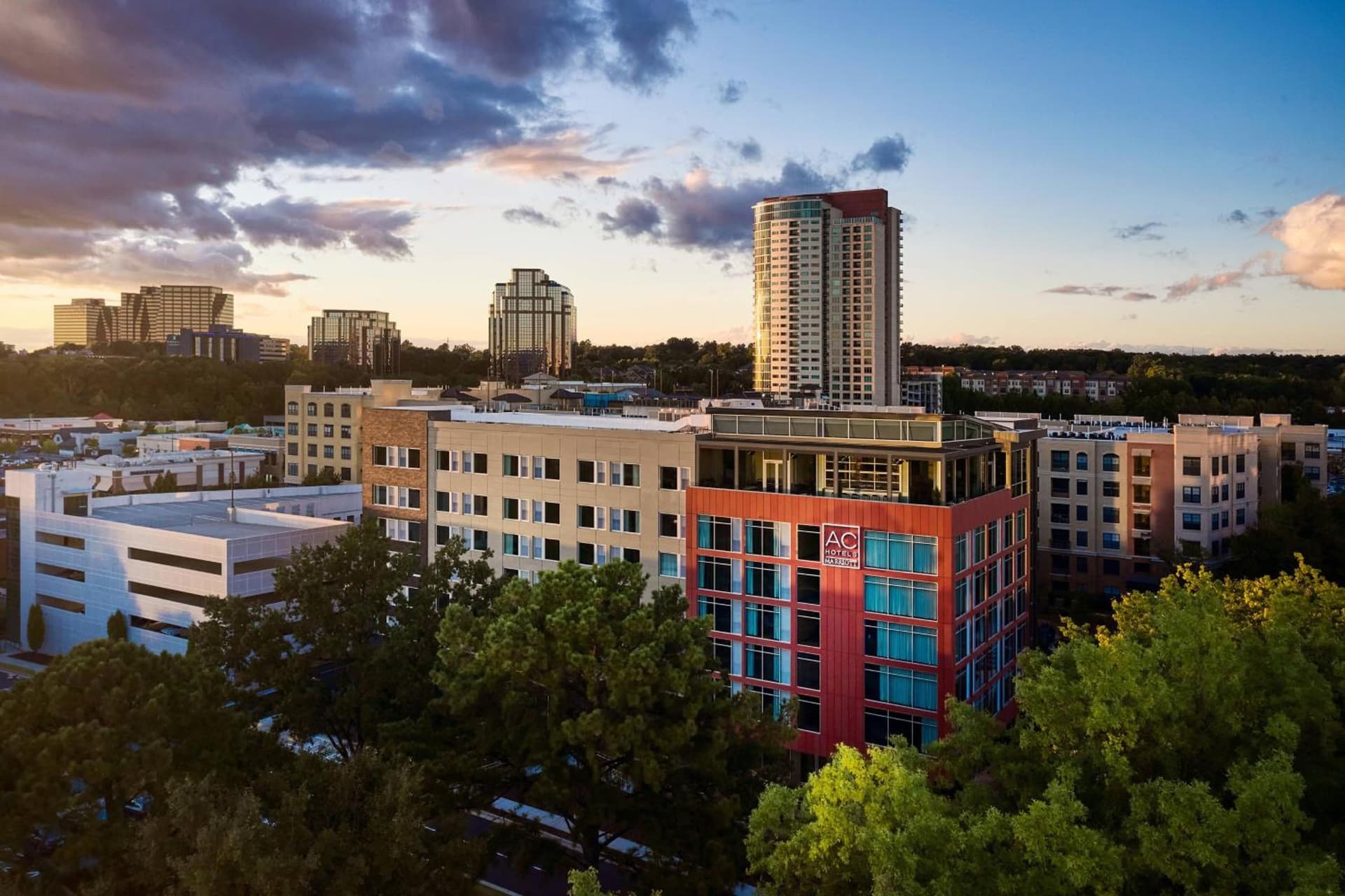 AC Hotel by Marriott Atlanta Perimeter property views in Atlanta, GA — gallery photo 3