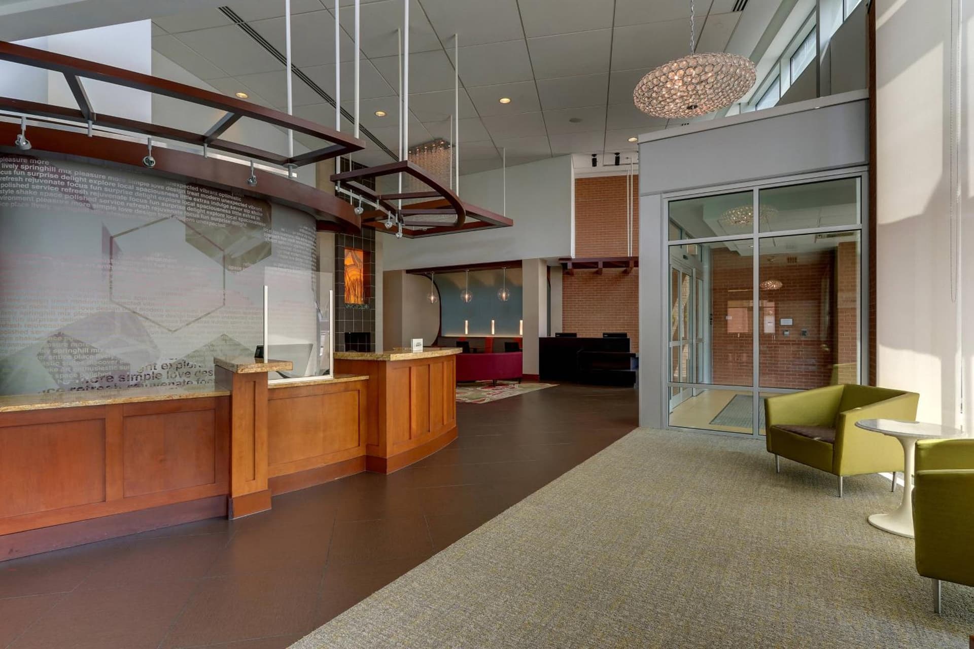 SpringHill Suites by Marriott Birmingham Downtown at UAB interior in Birmingham, AL — gallery photo 2