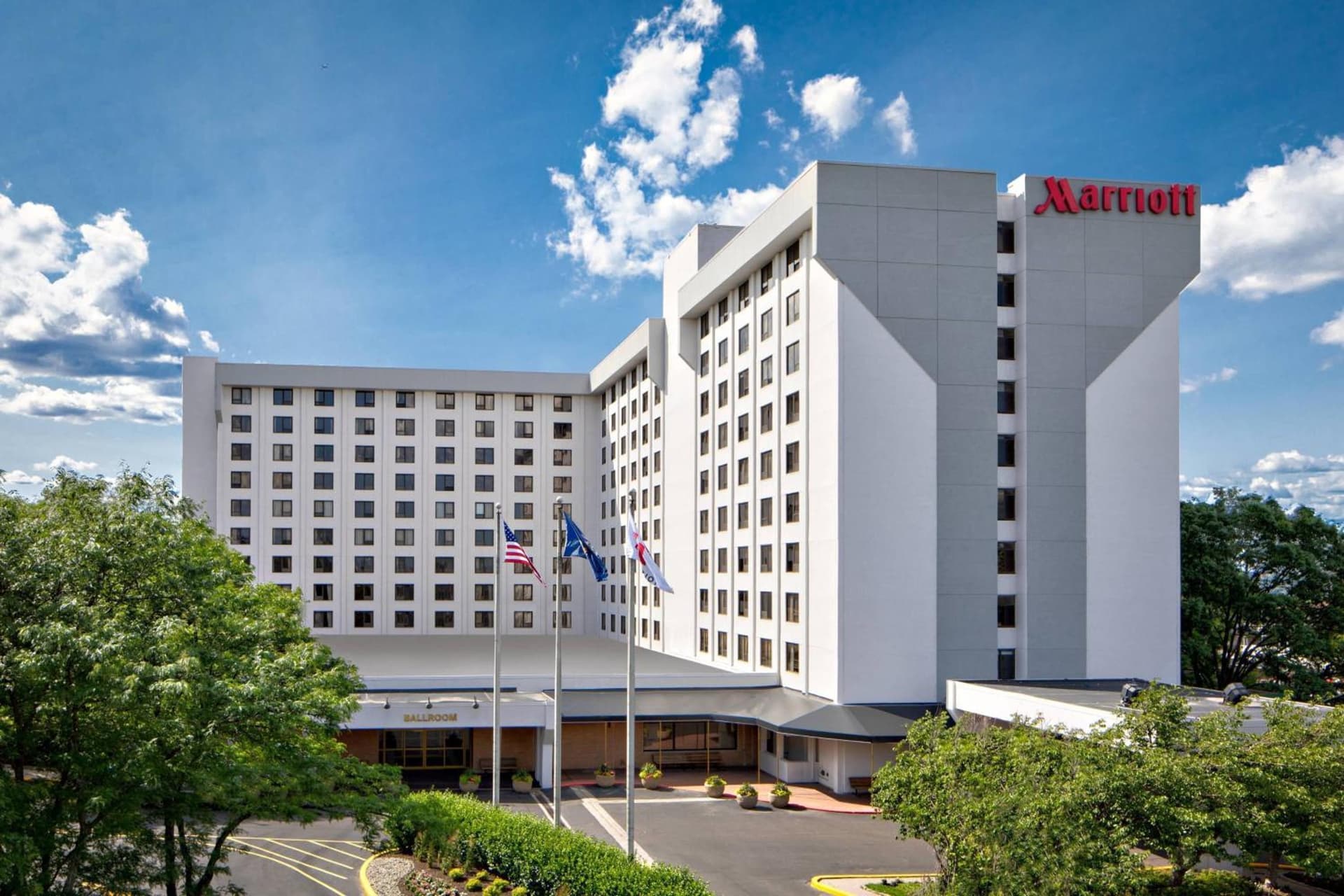 New York LaGuardia Airport Marriott featured exterior or lobby in Queens, NY — similar hotel