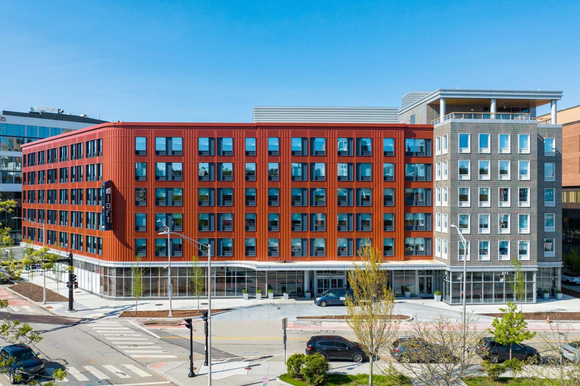 Aloft Providence Downtown property views in Providence, RI — gallery photo 3