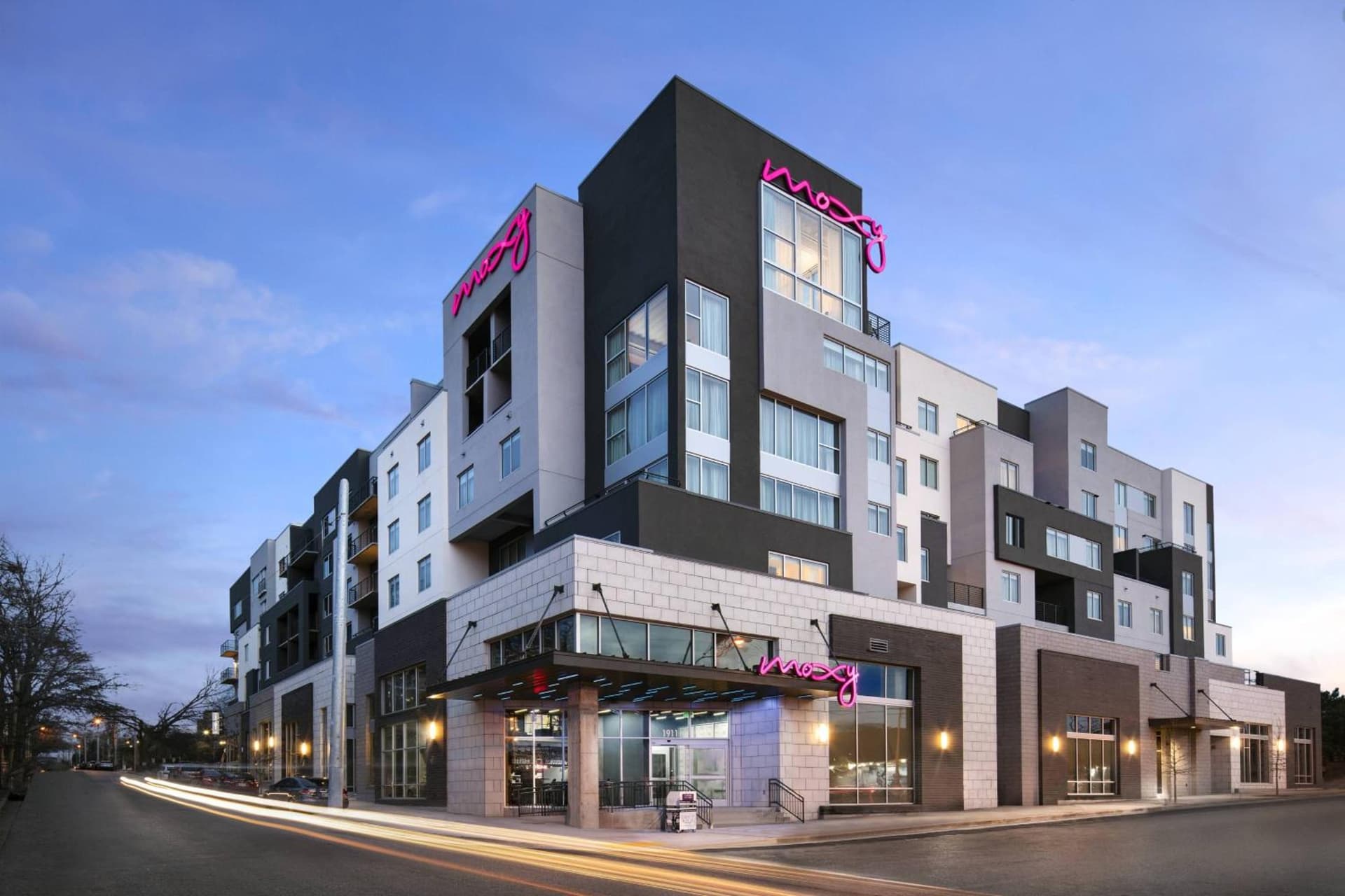 Moxy Nashville Vanderbilt Area featured exterior or lobby in Nashville, TN — similar hotel