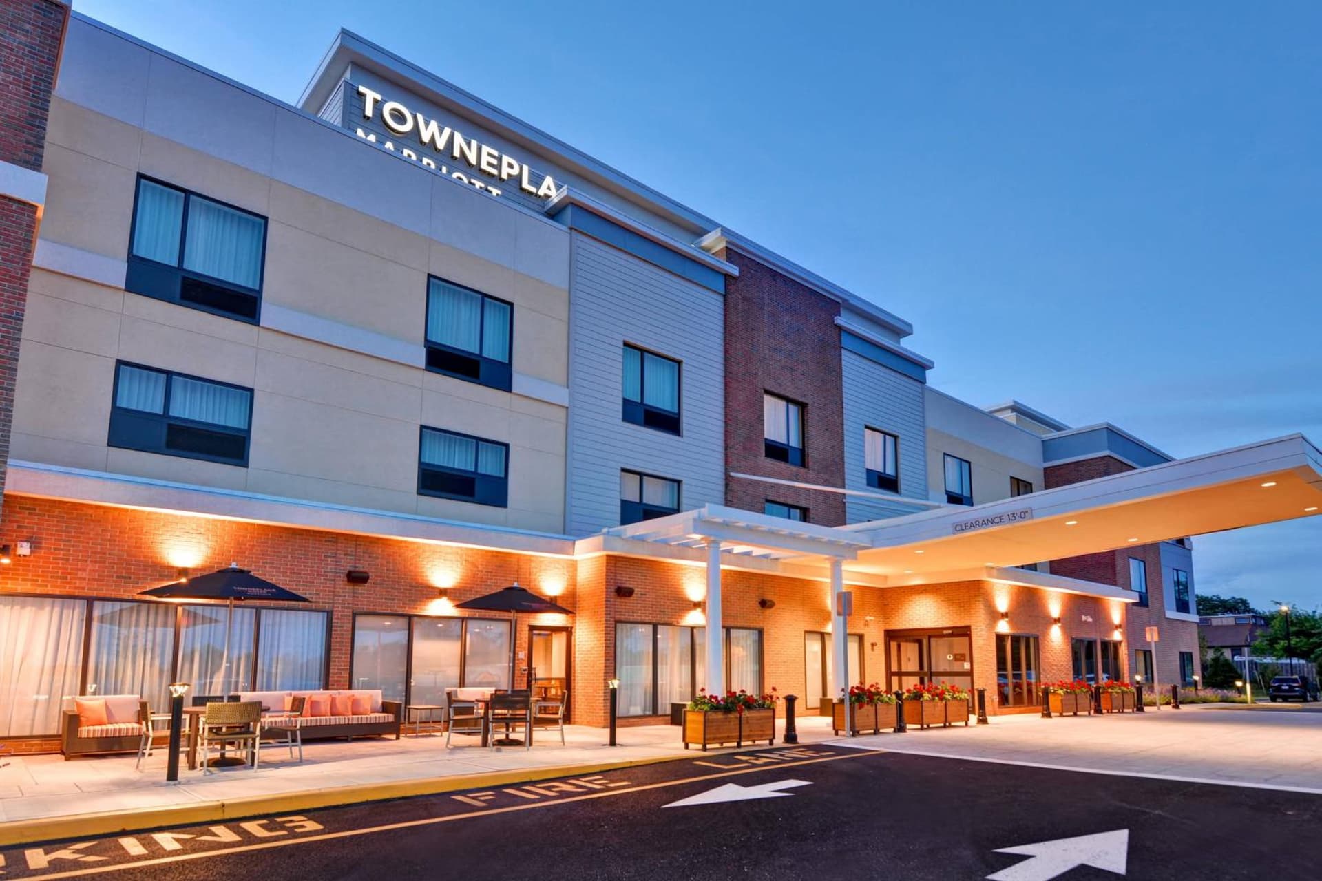 TownePlace Suites by Marriott Bridgewater Branchburg property views in Branchburg Park, NJ — gallery photo 3