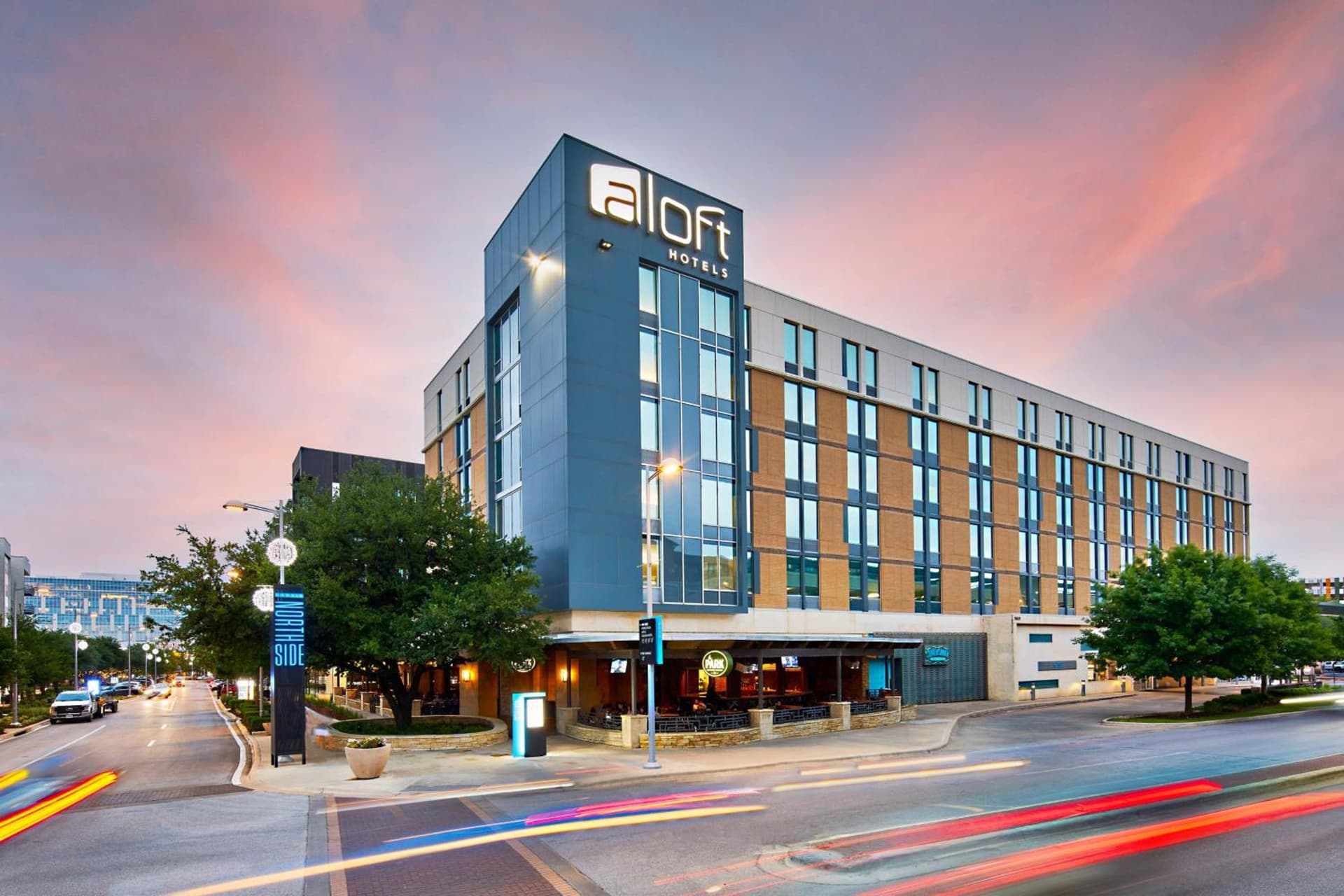 Aloft by Marriott Austin at The Domain featured exterior or lobby in Austin, TX — similar hotel