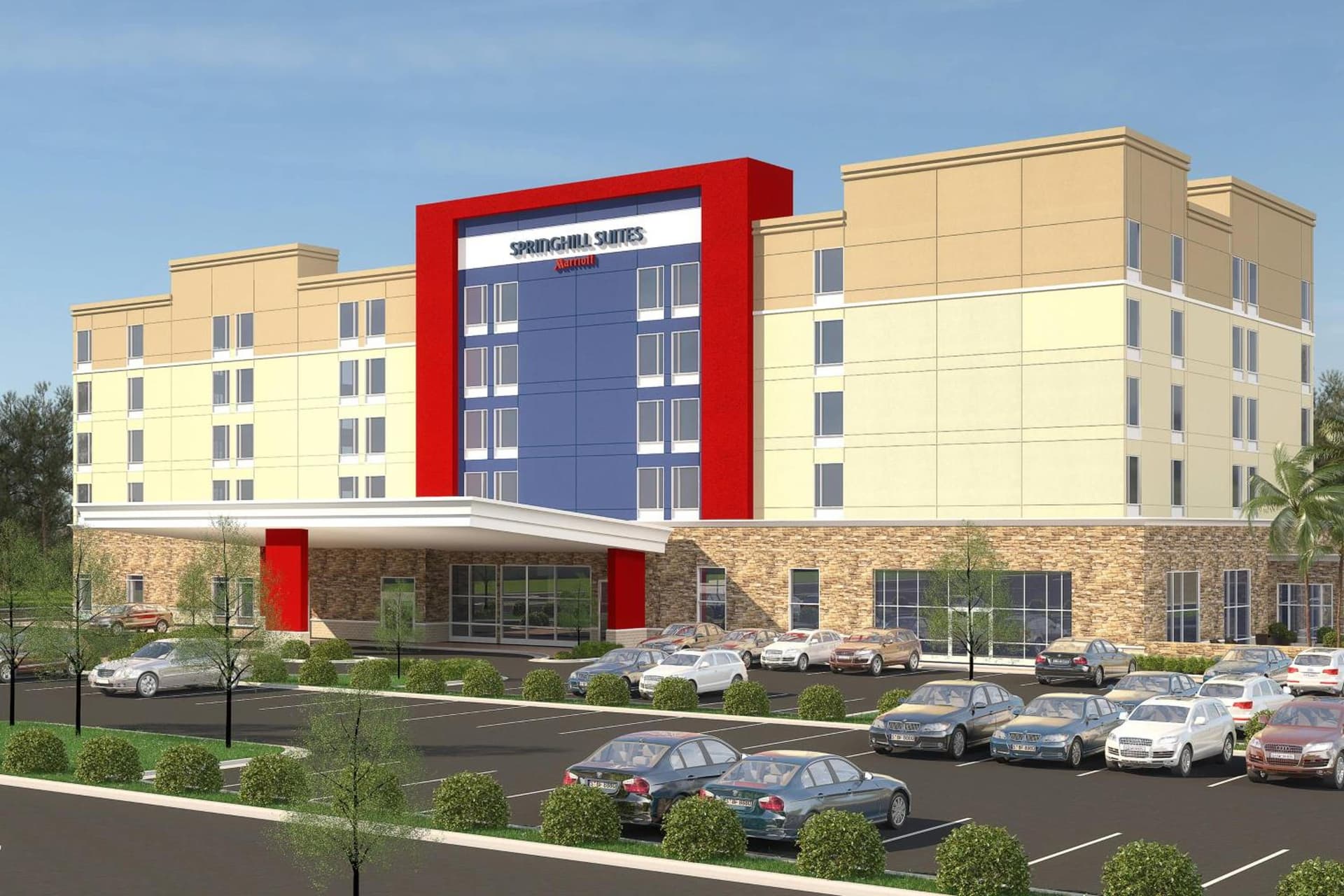 SpringHill Suites by Marriott Fayetteville Fort Bragg interior in Fayetteville, NC — gallery photo 2