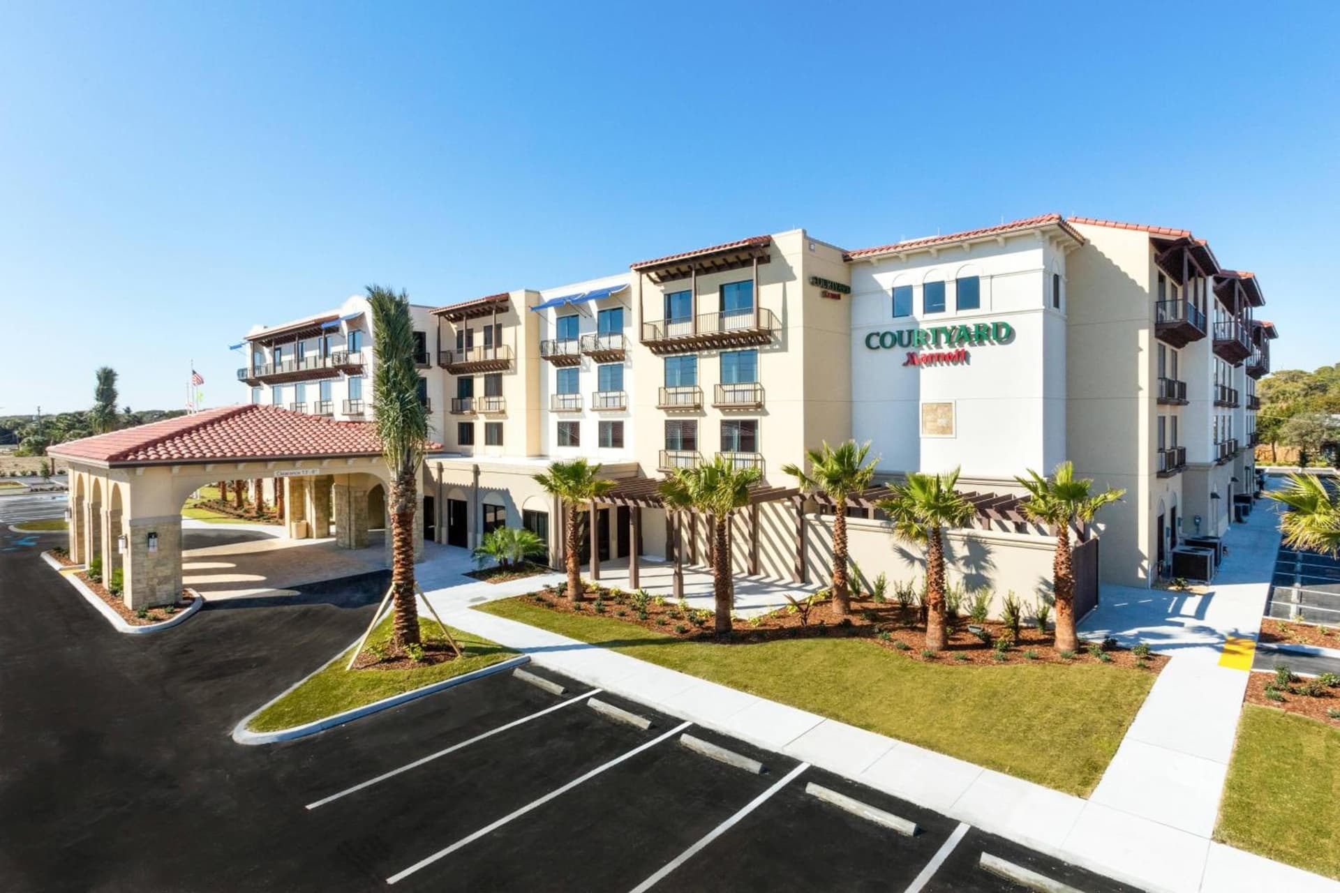 Courtyard by Marriott St. Augustine Beach exterior or lobby in Saint Augustine Beach, FL — main listing photo